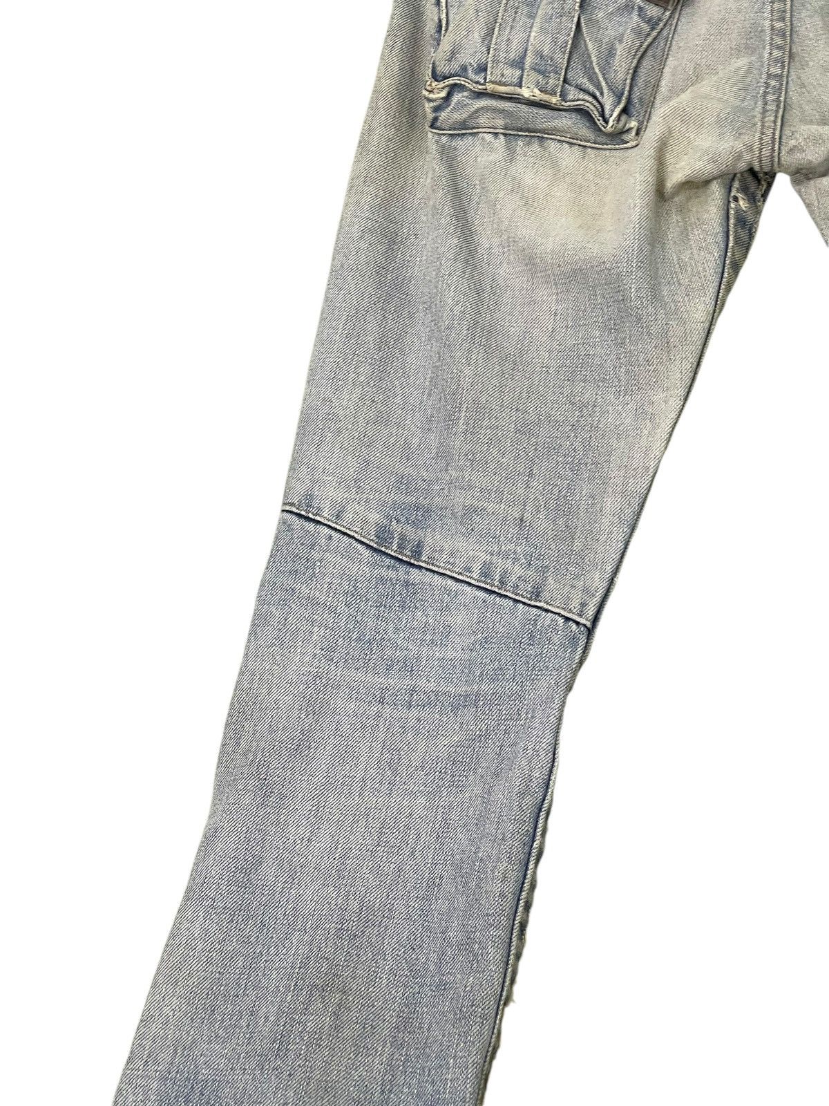 Japanese Brand Crop Jeans Rna Japan Faded Distress Low Rise Slim 8🟦8 Size US 28 / EU 44 - 14 Thumbnail