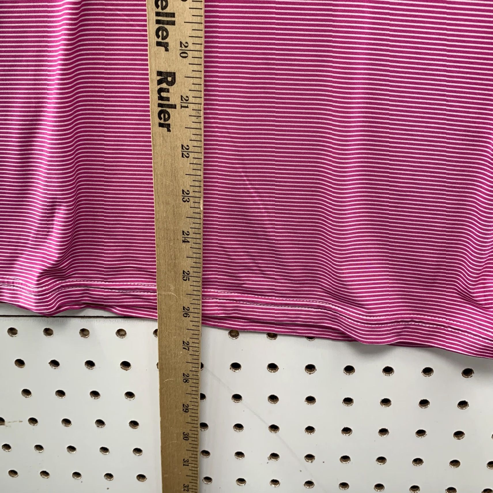 Vintage VINTAGE FJ FootJoy Womens Large Pink Long Sleeve Golf Pullover V Neck Casual Shirt Size L / US 10 / IT 46 - 5 Thumbnail