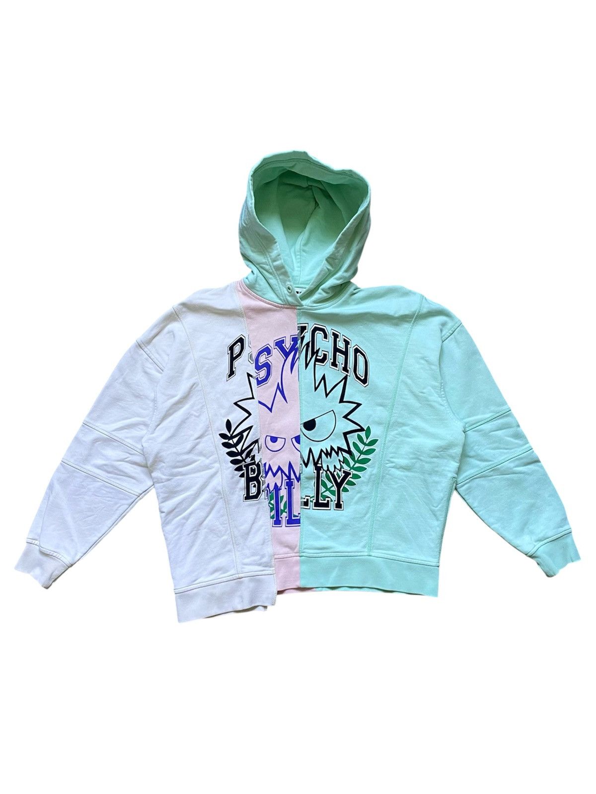 McQ Alexander McQueen McQueen McQ Psycho Billy Distresed Monster Cut-up Sweatshirt Size US XS / EU 42 / 0 - 1 Thumbnail
