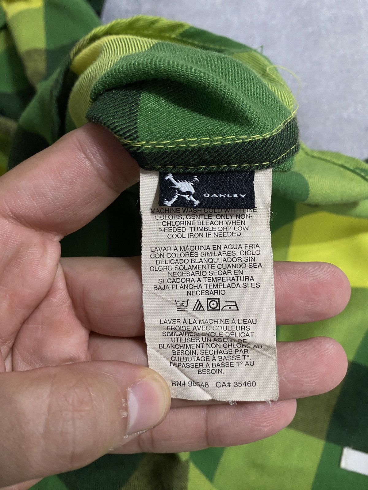 Oakley Vintage Y2k Oakley shirt Size US L / EU 52-54 / 3 - 16 Thumbnail