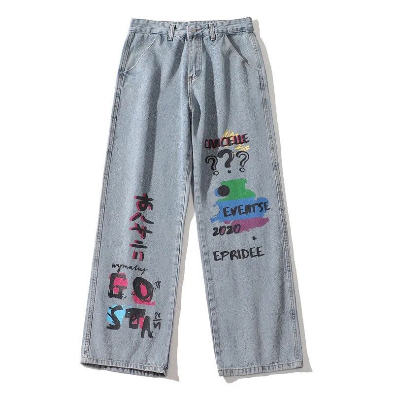 Japanese Brand × Vintage European and American street style straight leg jeans Size 23" - 4 Thumbnail