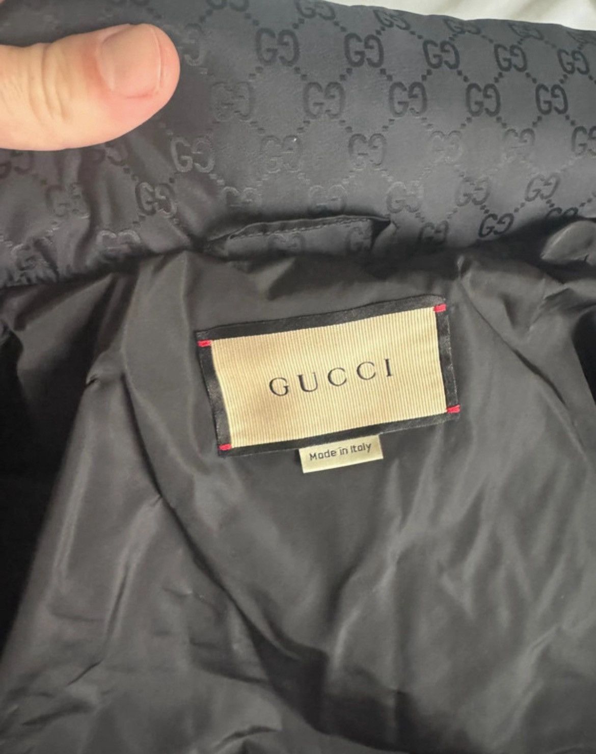 Gucci Gucci GG black Puffer jacket Size US L / EU 52-54 / 3 - 6 Thumbnail