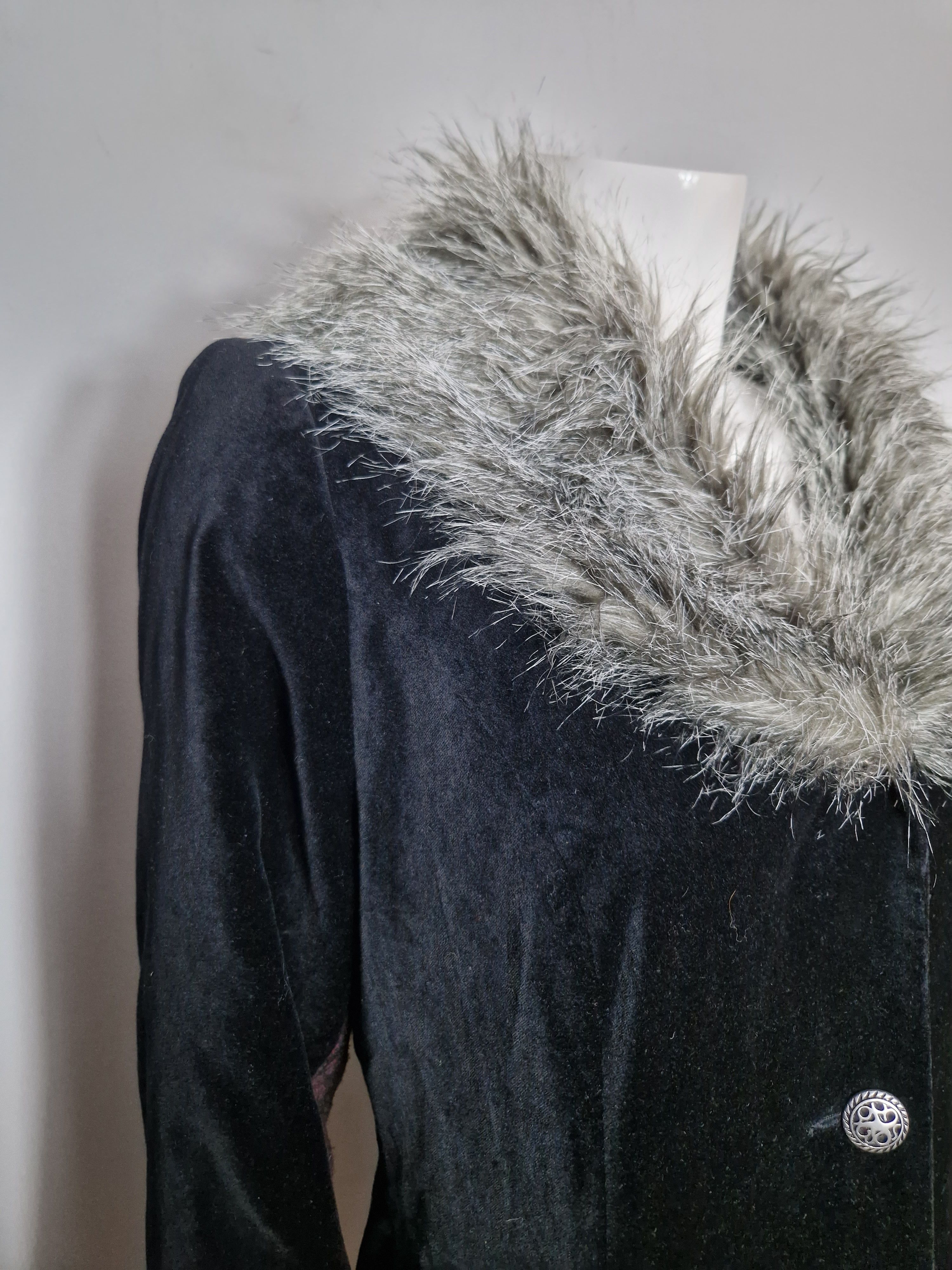 Hysteric Glamour × If Six Was Nine vintage velour faux fur goth coat Size M / US 6-8 / IT 42-44 - 7 Thumbnail