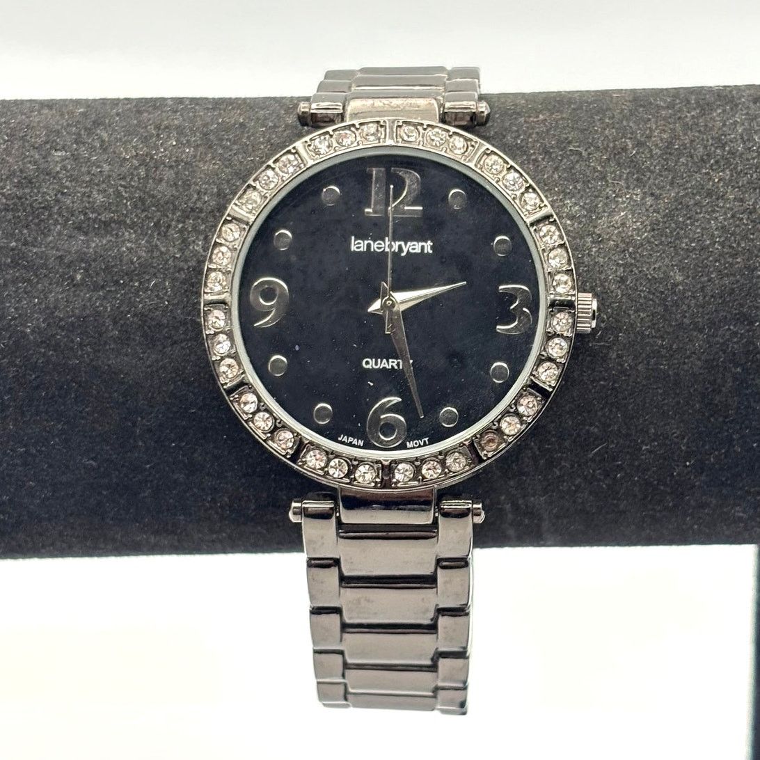 Other Silver & Black Men's Lane Bryant Watch Size ONE SIZE - 2 Thumbnail