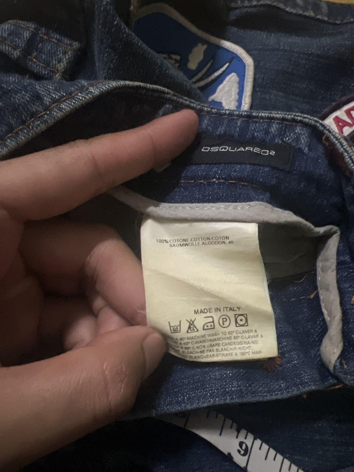 Dsquared2 Dsquared2 SS04 "Chip Chip" Patch Denim Jeans Size US 32 / EU 48 - 7 Thumbnail