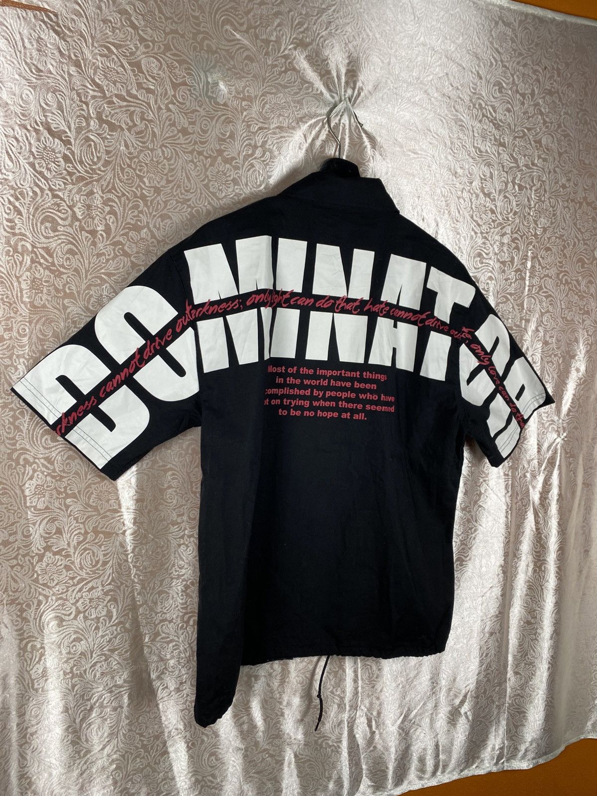 Japanese Brand NP Noble Product Black Short Sleeve Big Back Print Graphic Size US M / EU 48-50 / 2 - 10 Thumbnail