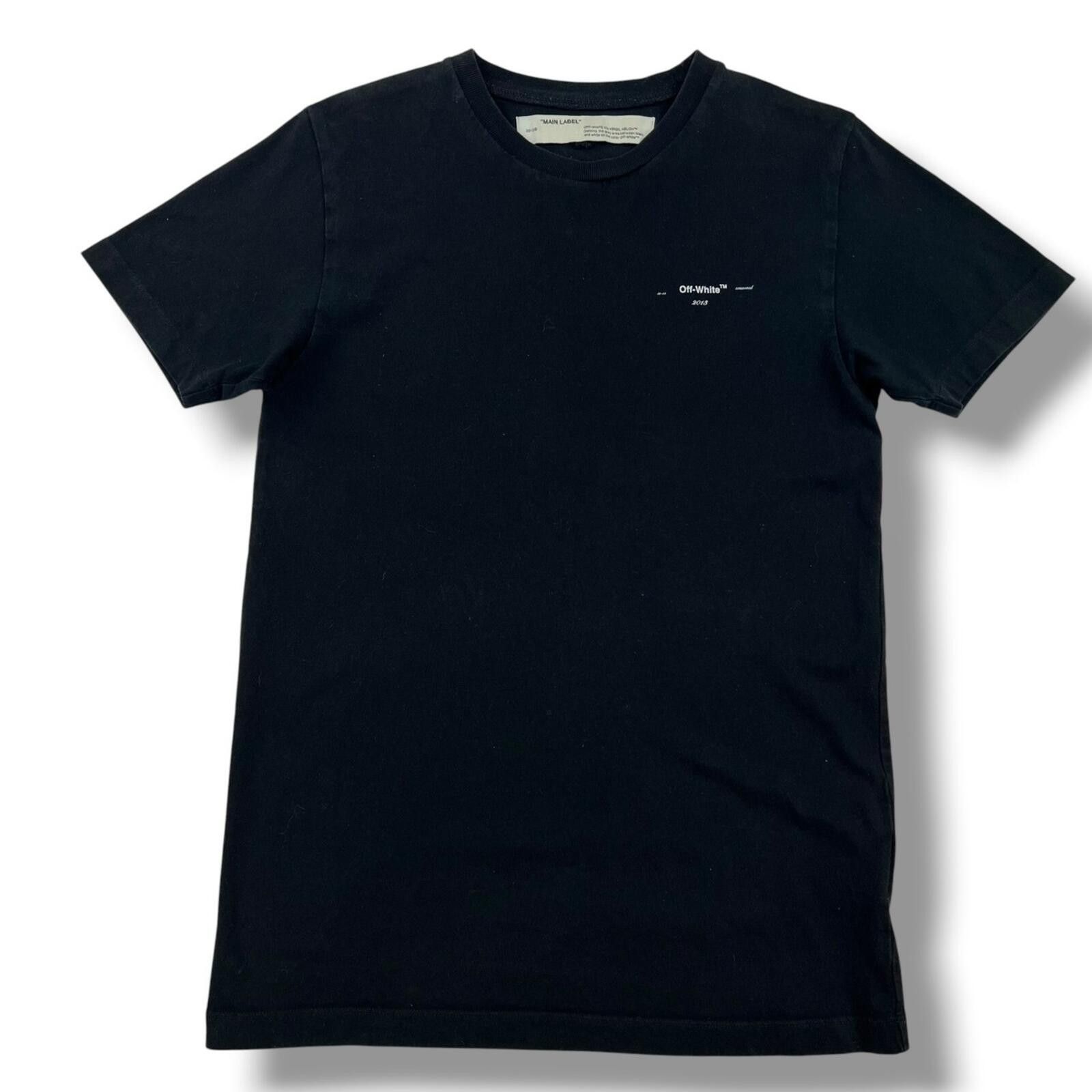 Off-White Off-White Mini Logo Black T-Shirt Size US XS / EU 42 / 0 - 2 Thumbnail