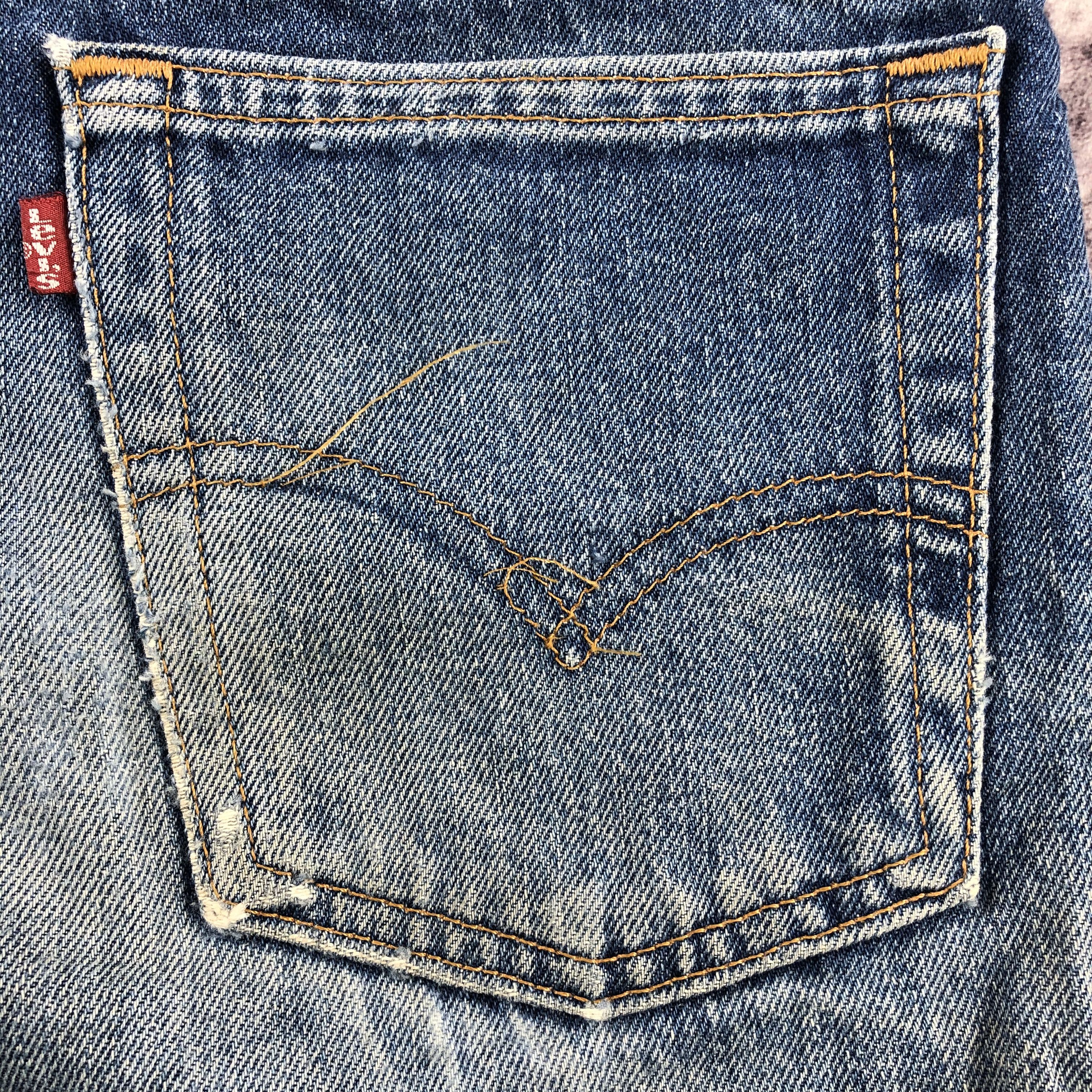 Levi's × Vintage 90s Vintage Blue Wash Levis 515 Jeans-JM2252 Size US 31 - 6 Thumbnail