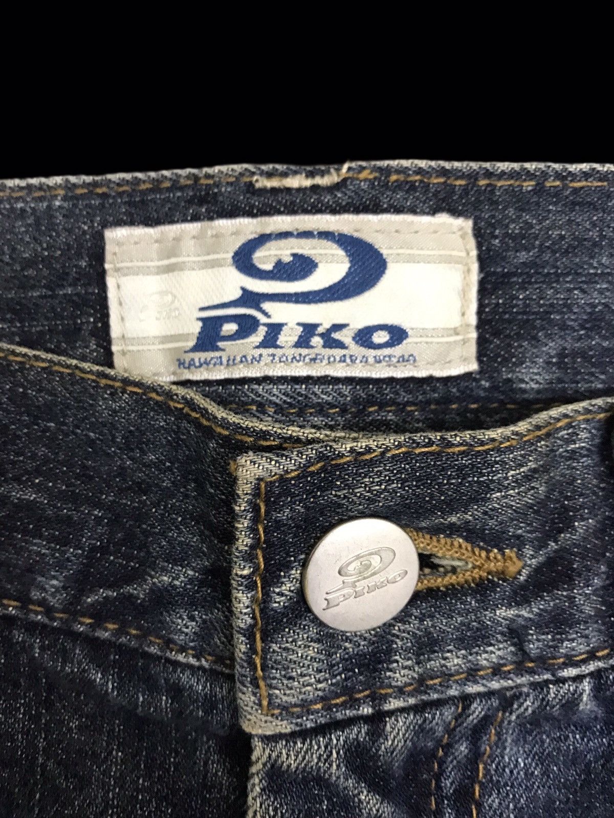Vintage 💥BAGGY💥VINTAGE PIKO SURF CARGO DENIM F348 Size US 30 / EU 46 - 10 Thumbnail