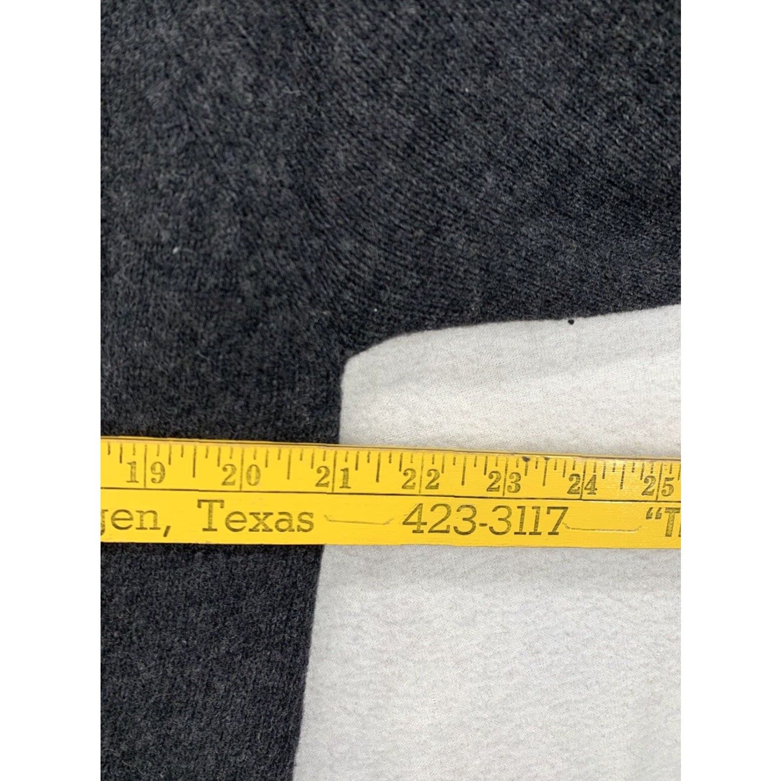 Liz Claiborne VINTAGE Liz Claiborne Cardigan Women’s Small Dark Gray Angora Lambswool Pockets Preppy Classic Size S / US 4 / IT 40 - 7 Thumbnail