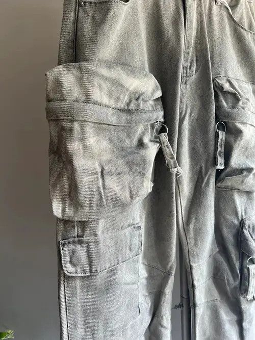 Jean Hirakawa x Reiko Multi Pocket Cargo Jeans Size US 32 / EU 48 - 6 Thumbnail