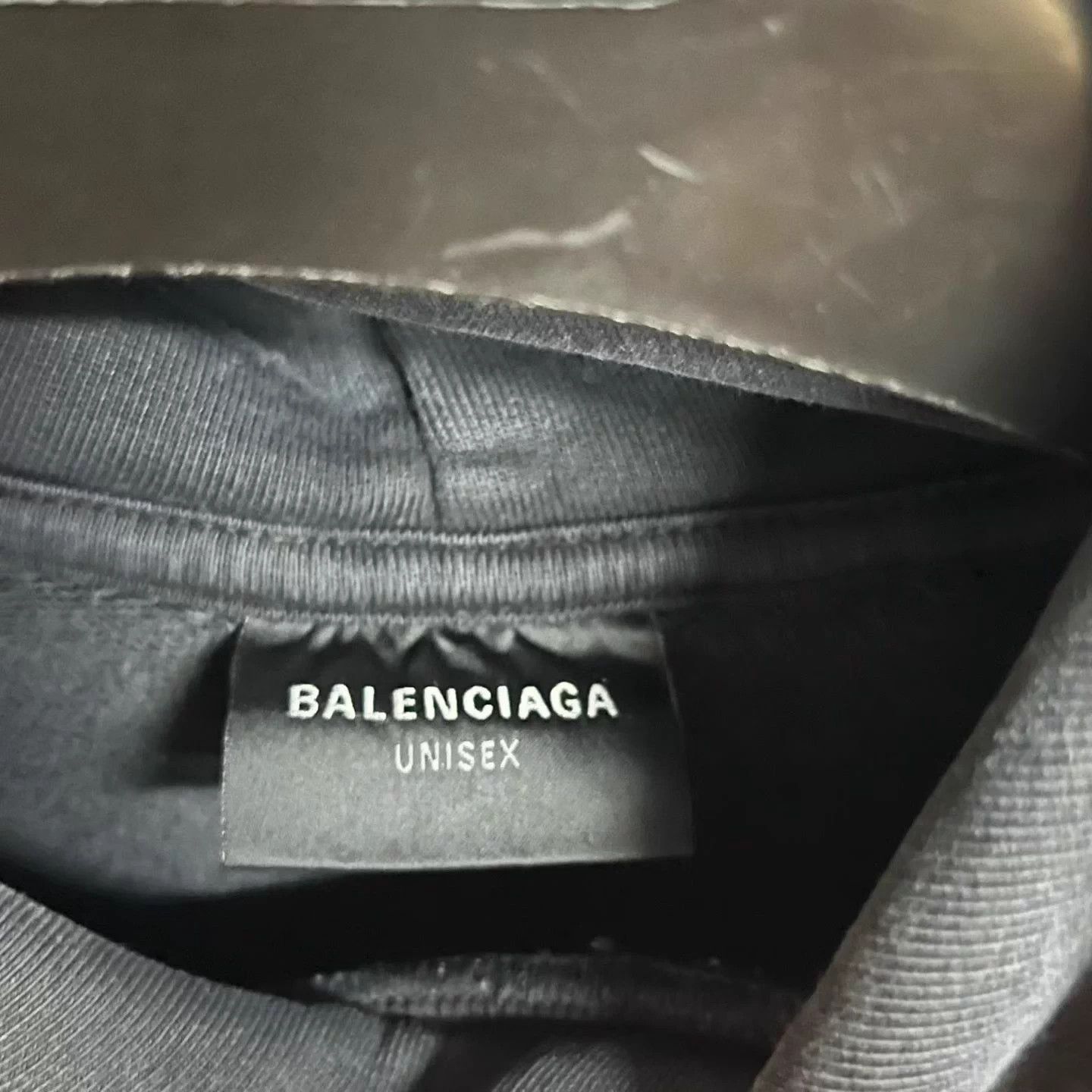Balenciaga Balenciaga Black Logo Hoodie -- New w/ Tags Size US XXS / EU 40 - 5 Thumbnail