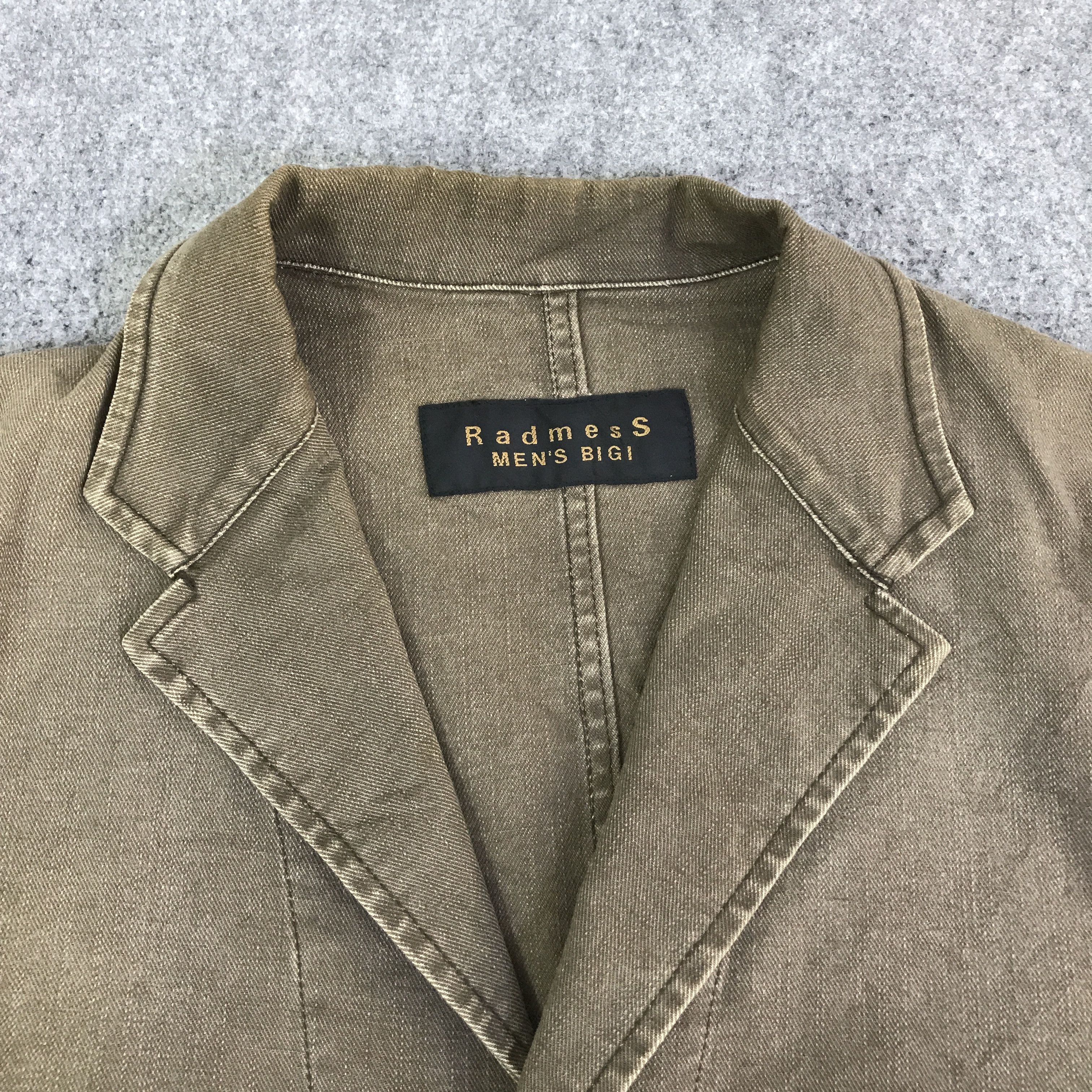BIGI men's bigi Cotton blazer jacket K119B14 Size US L / EU 52-54 / 3 - 8 Thumbnail