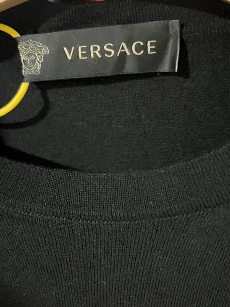 Versace Versace Golden leopard knitted sweater Size US S / EU 44-46 / 1 - 4 Thumbnail