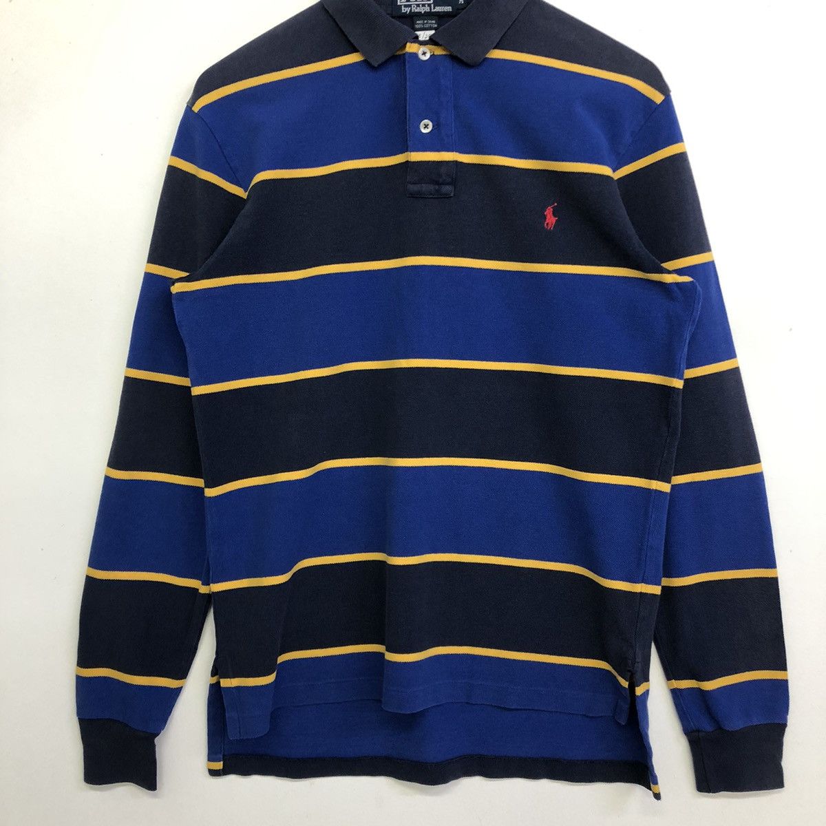 Polo Ralph Lauren Polo Ralph Lauren Pony Long Sleeve Collar Stripe Shirt Size US M / EU 48-50 / 2 - 4 Thumbnail
