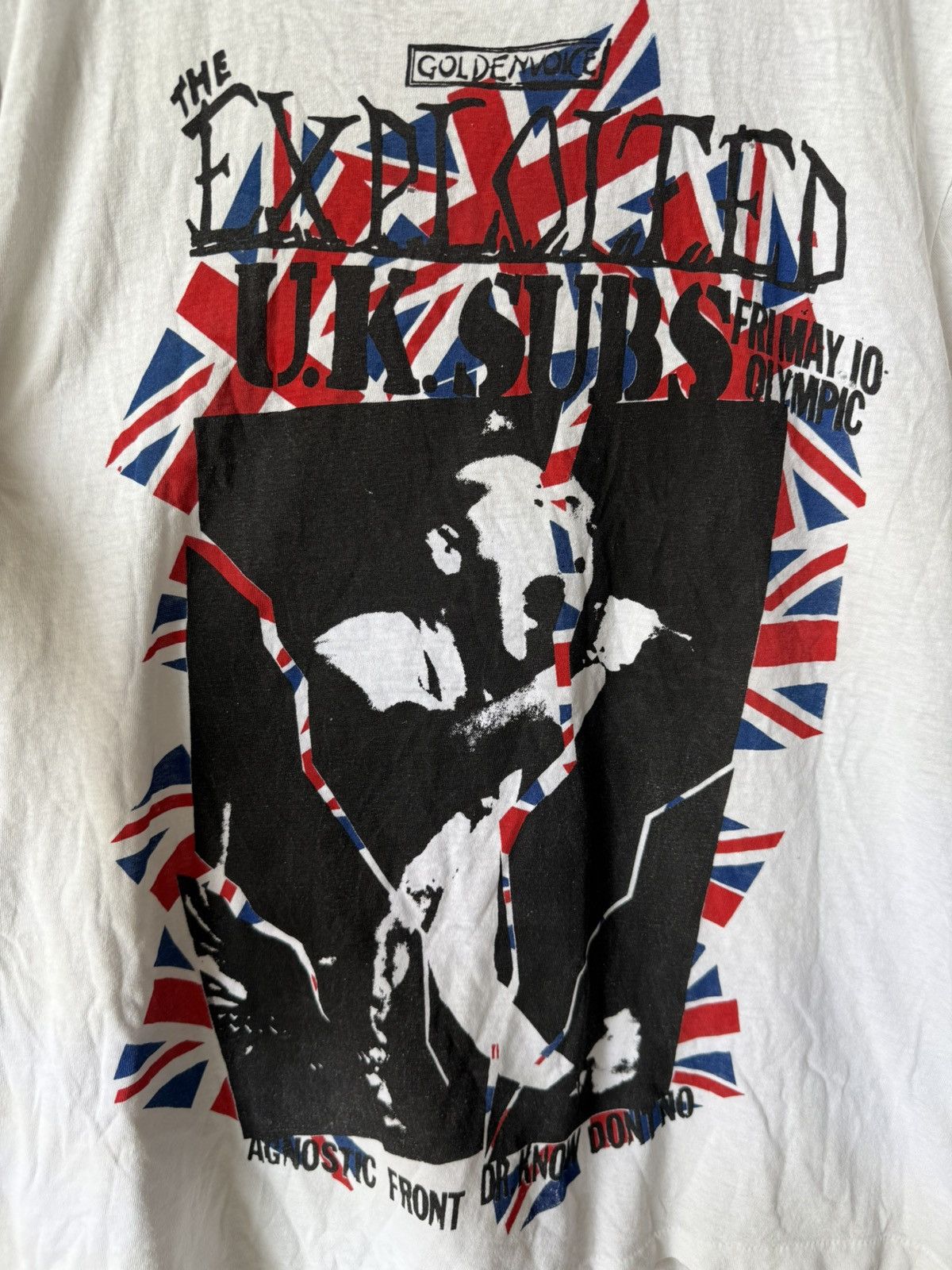 Band Tees × Vintage Vintage 80s The Exploited UK Subs Shirt Size US XL / EU 56 / 4 - 2 Thumbnail