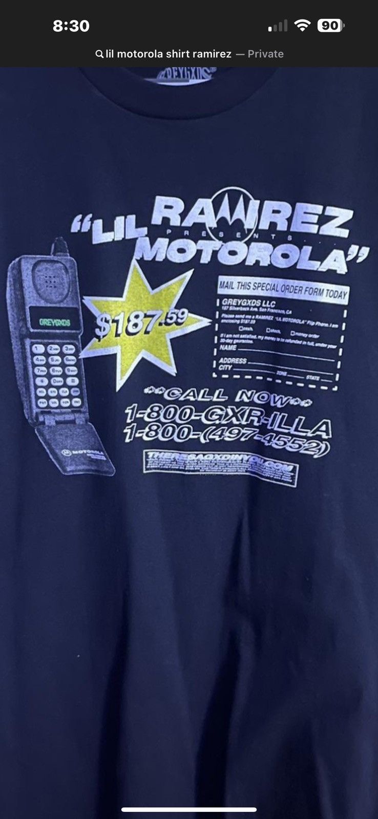 Other Lil Motorola Black Shirt XXL Size US XXL / EU 58 / 5 - 1 Thumbnail