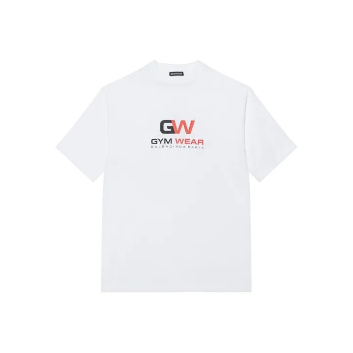 Balenciaga Balenciaga Gym Wear Short Sleeve T-Shirt Size US XXS / EU 40 - 1 Thumbnail