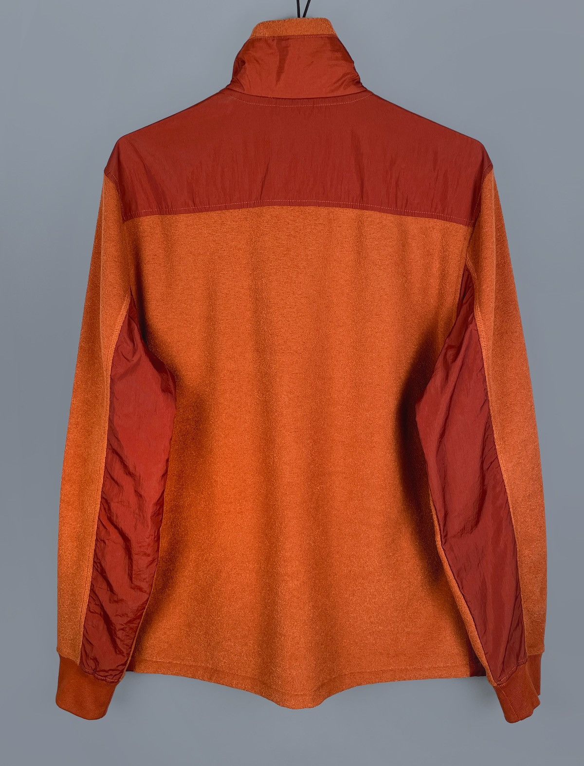 Paul Smith PS Paul Smith Terry Fleece Nylon Zip Orange Sweater Jacket M Size US M / EU 48-50 / 2 - 2 Thumbnail