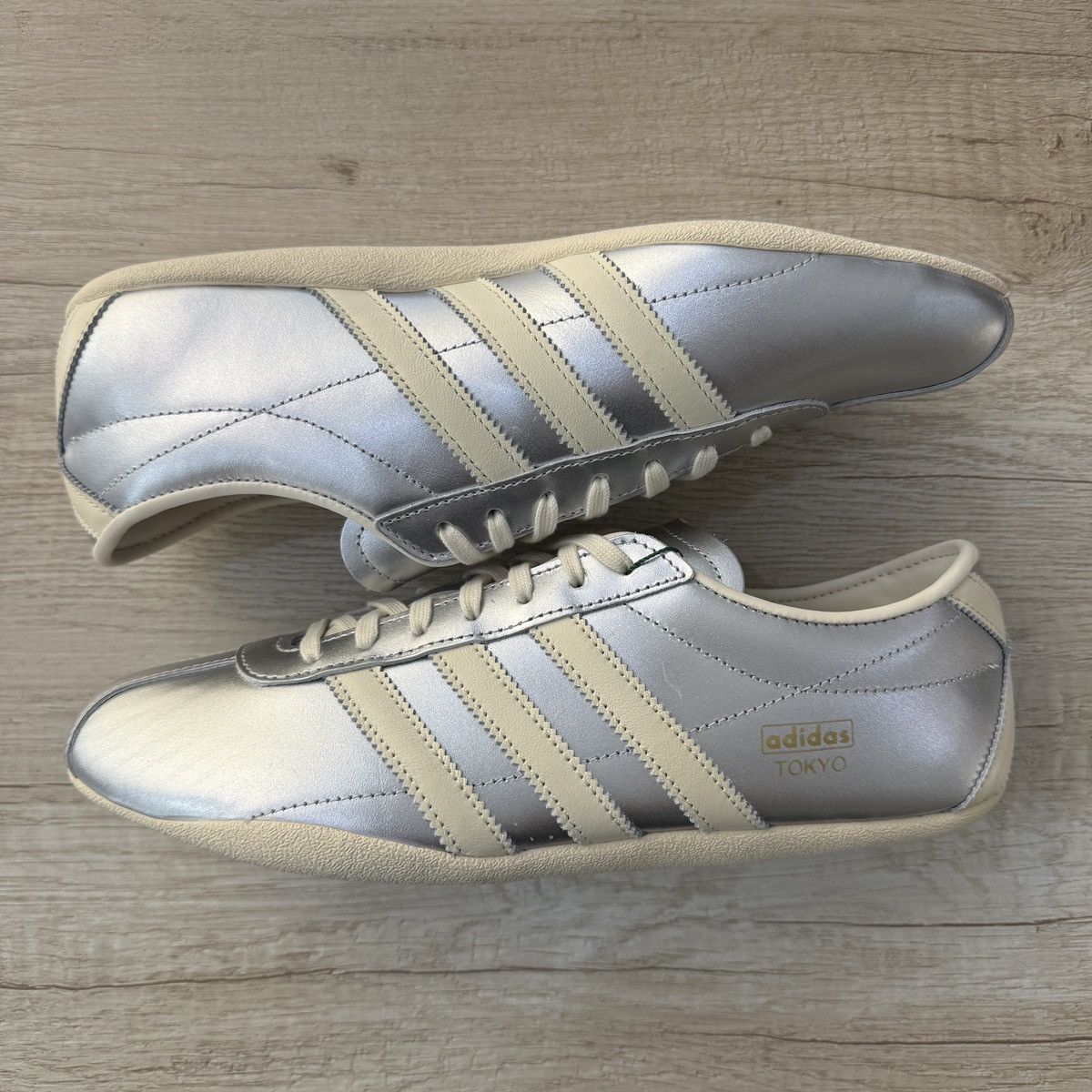 Other Adidas Tokyo Silver Metallic Cream White Size US 11 / EU 44 - 1 Thumbnail