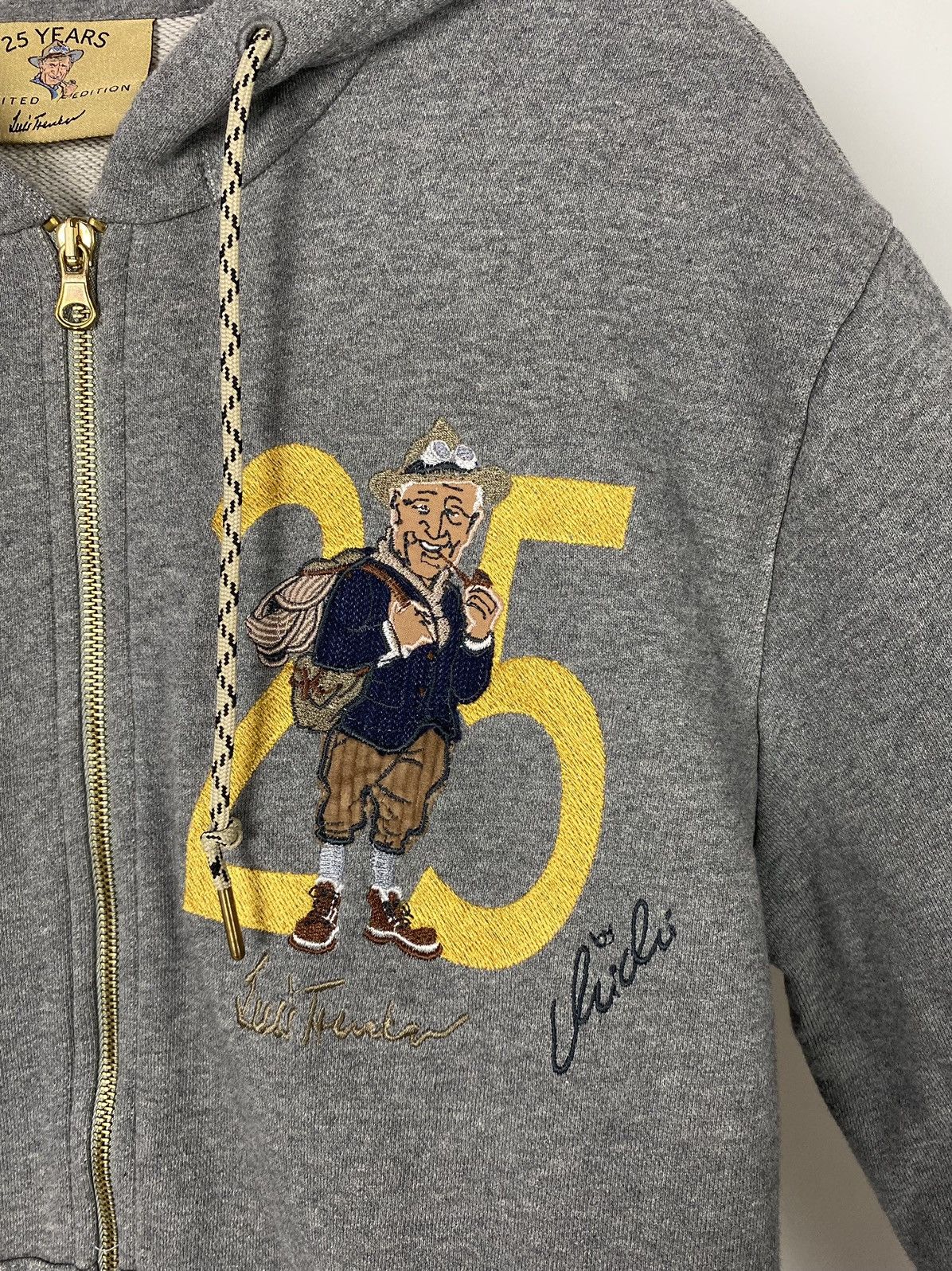 Other Luis Trenker 25th Anniversary Terry Cotton Zip Hoodie Size US M / EU 48-50 / 2 - 4 Thumbnail