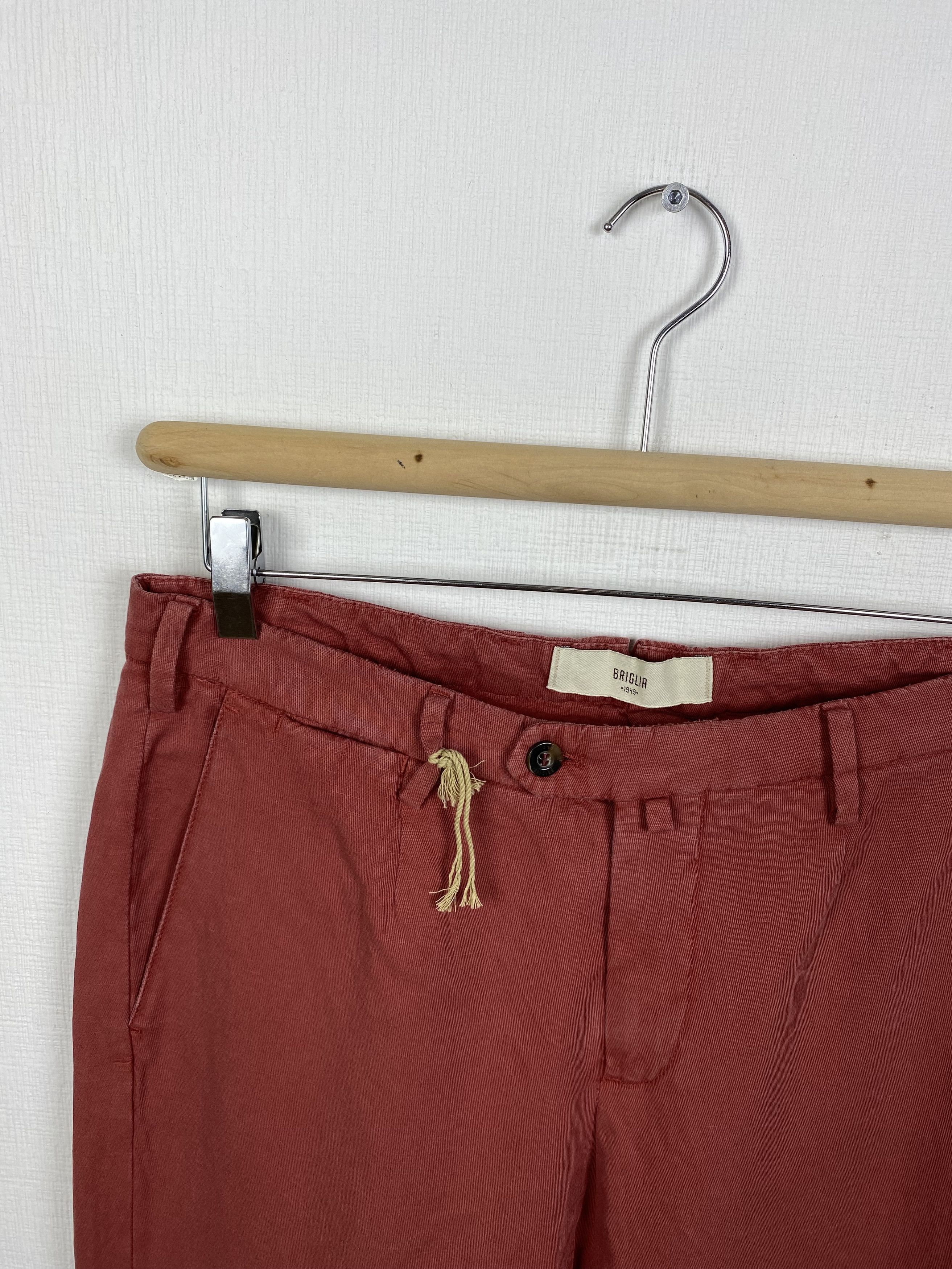 Other Briglia 1949 Men Garment Dyed Pants size 48 Size US 32 / EU 48 - 2 Thumbnail
