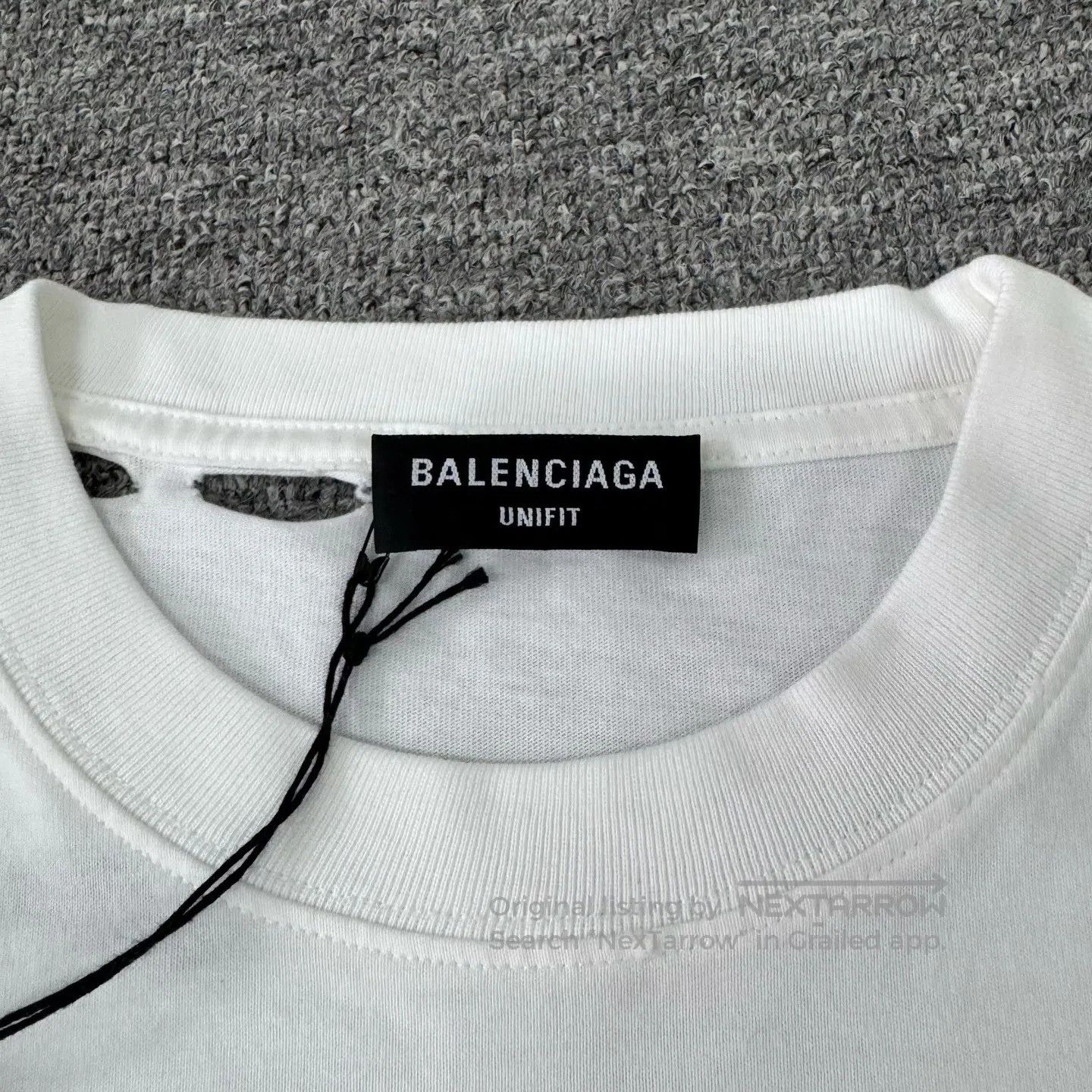 Balenciaga Balenciaga Damaged front chest logo short-sleeve T-shirt| Size US S / EU 44-46 / 1 - 5 Thumbnail