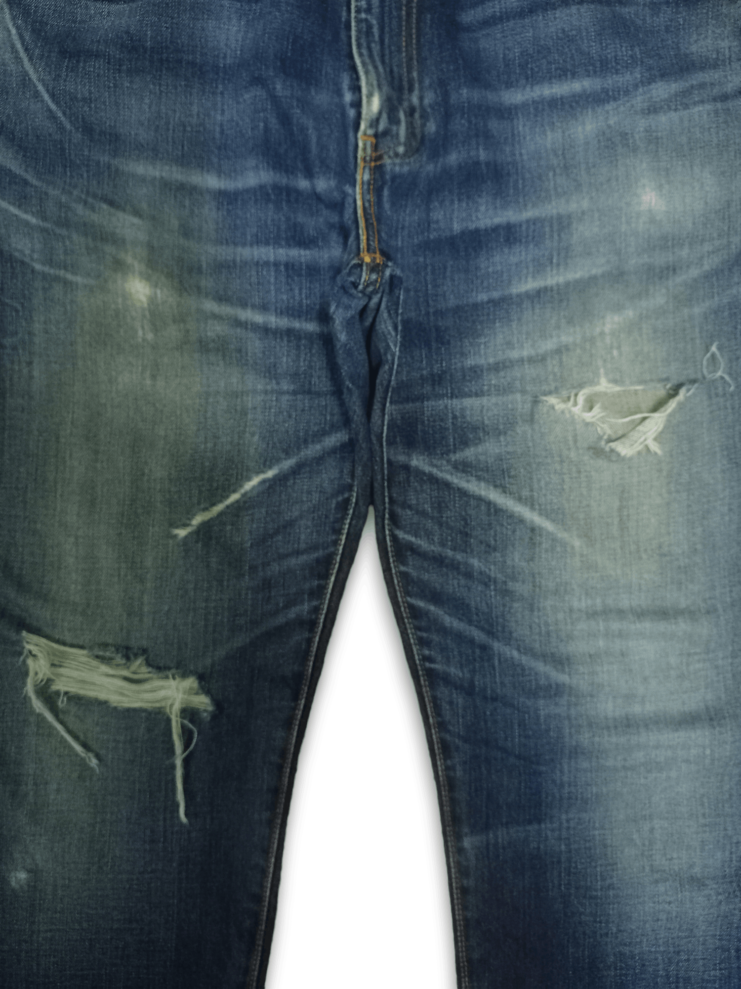 Levi's Vintage Levis 503 Blue Wash Loose Distressed Jeans Size US 36 / EU 52 - 6 Thumbnail