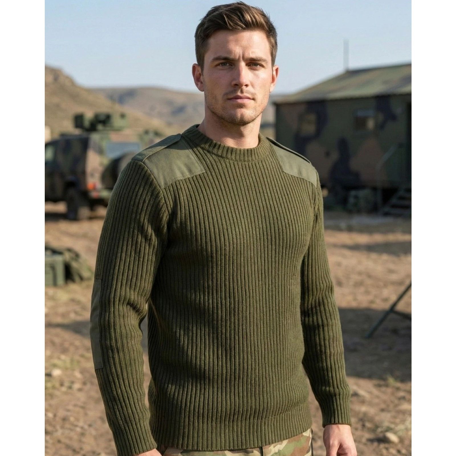 Other DSCP Valor Collection Wool Service Sweater Men's Military 42 Size US XS / EU 42 / 0 - 5 Thumbnail