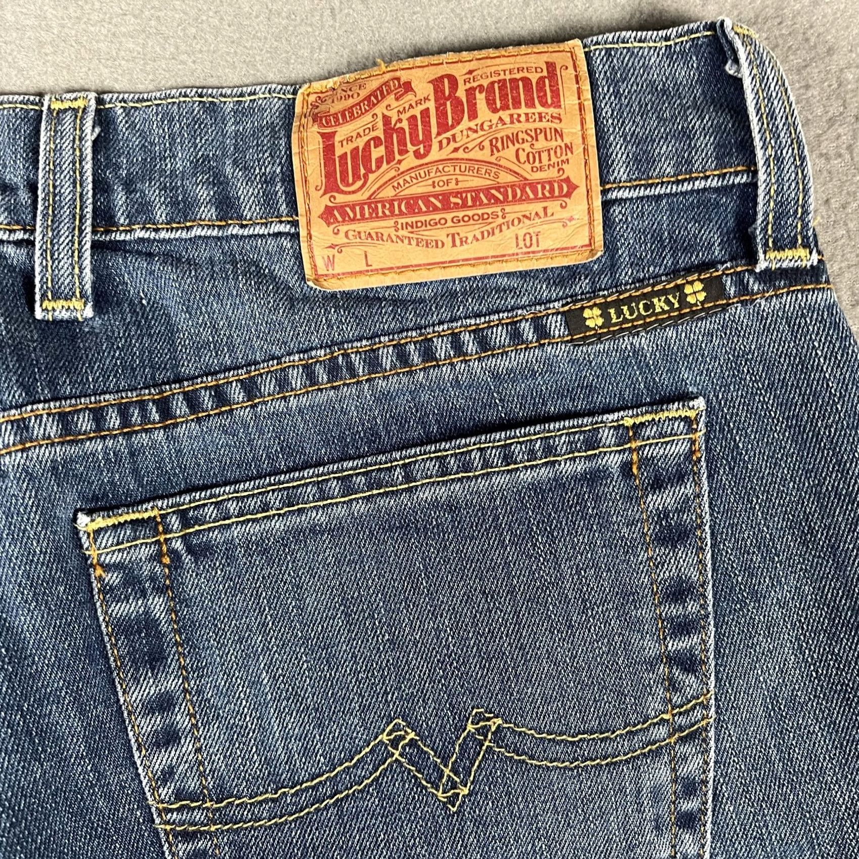 Lucky Brand Lucky Brand Sweet N Low Jeans Womens 8 Blue Crop 29 Inseam 100% Cotton USA Size 30" / US 8 / IT 44 - 3 Thumbnail