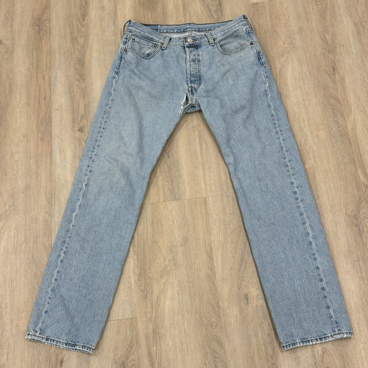 Levi's levi 501 original fit jean Size US 33 - 3 Thumbnail