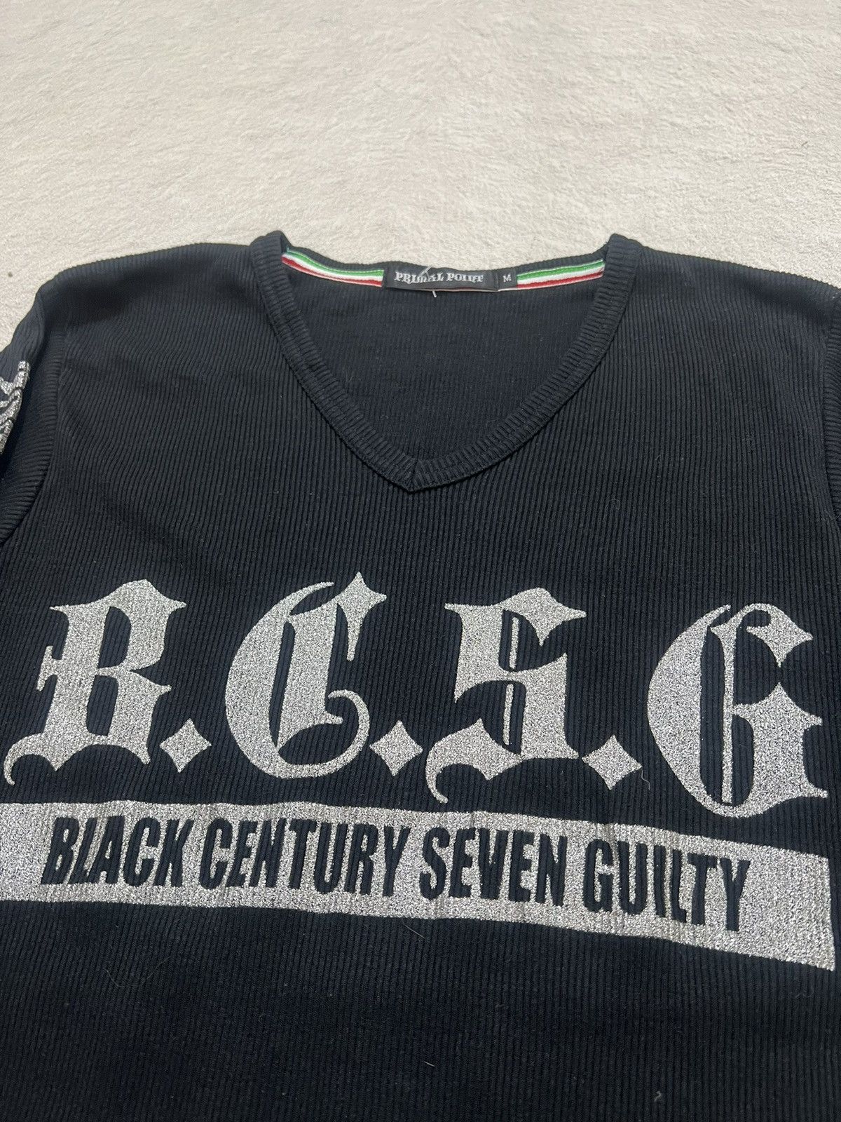 Hysteric Glamour × Undercover 2000s Japanese Archive Poem Studded Thermal y2k Lgb Ifsix Size US S / EU 44-46 / 1 - 4 Thumbnail