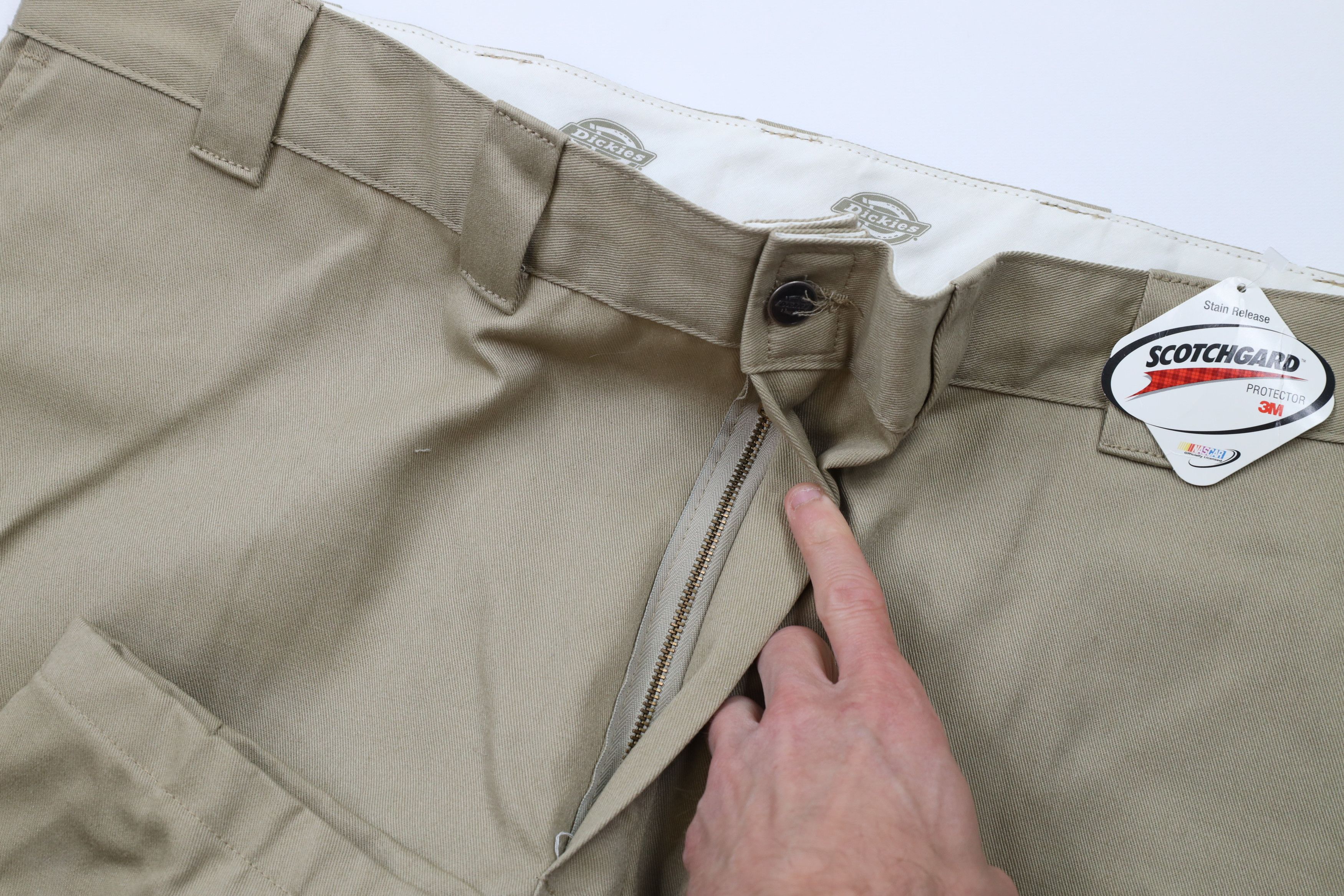 Dickies × Vintage Deadstock Vintage Y2K 2005 Dickies Fit Work Pants Beige Size US 44 / EU 60 - 5 Thumbnail