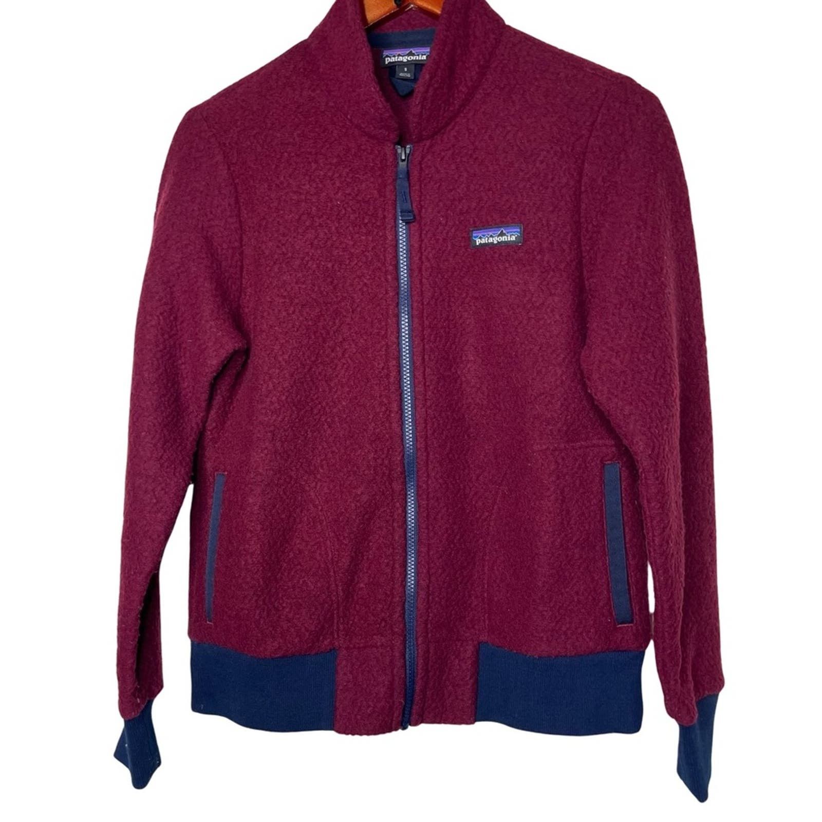 Patagonia Woolyester Fleece Jacket - Women's S Oxide Red