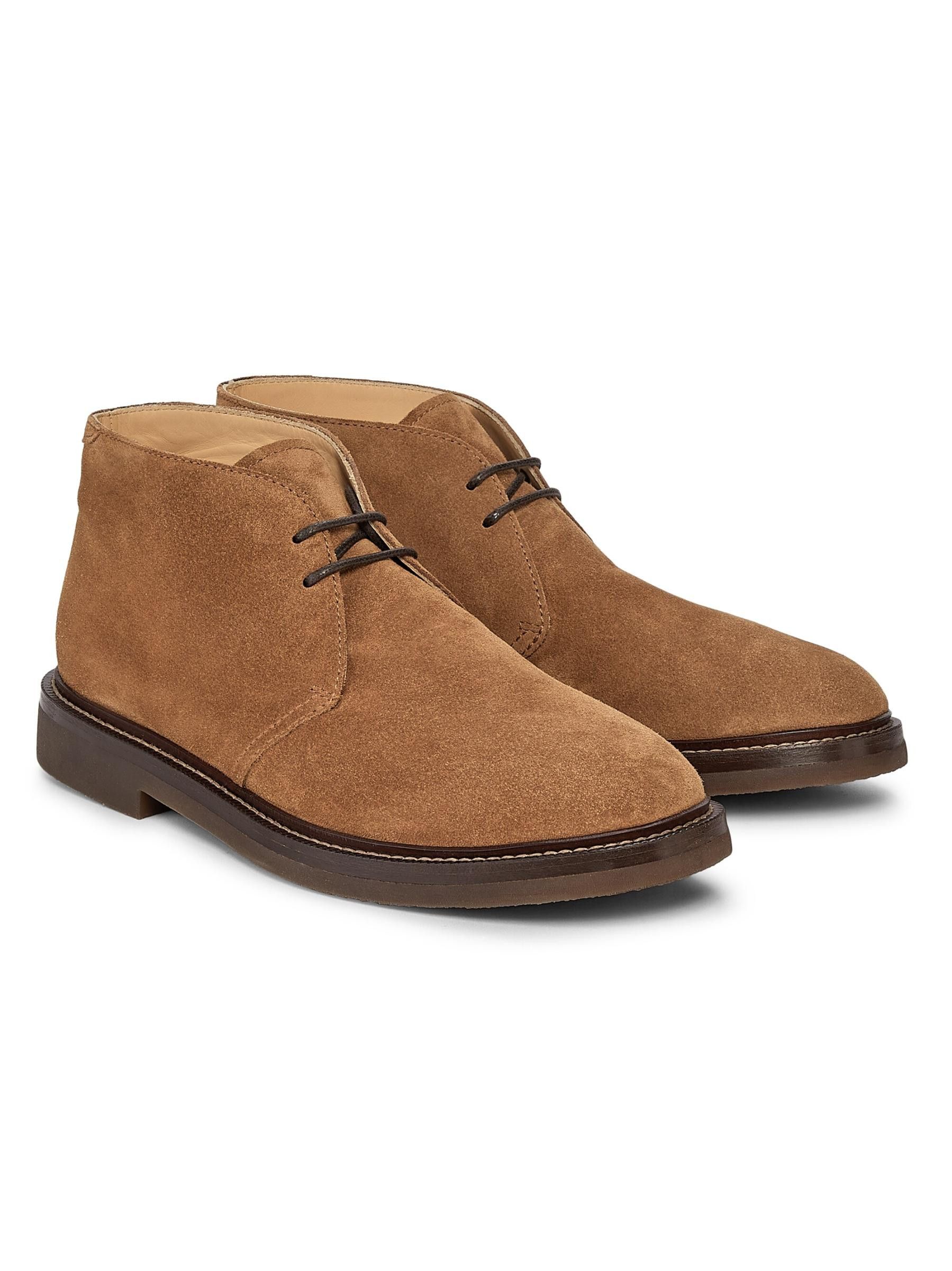 Brunello Cucinelli o1la1rc1a0325 Laced Shoes in Chestnut Size US 7 / EU 40 - 1 Thumbnail