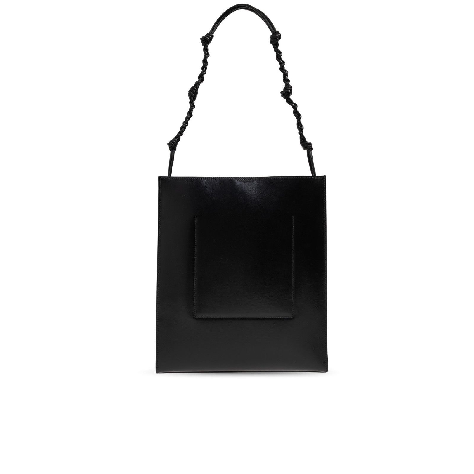 Jil Sander JIL SANDER Tangle Black Leather Shoulder Bag New Size ONE SIZE - 2 Thumbnail