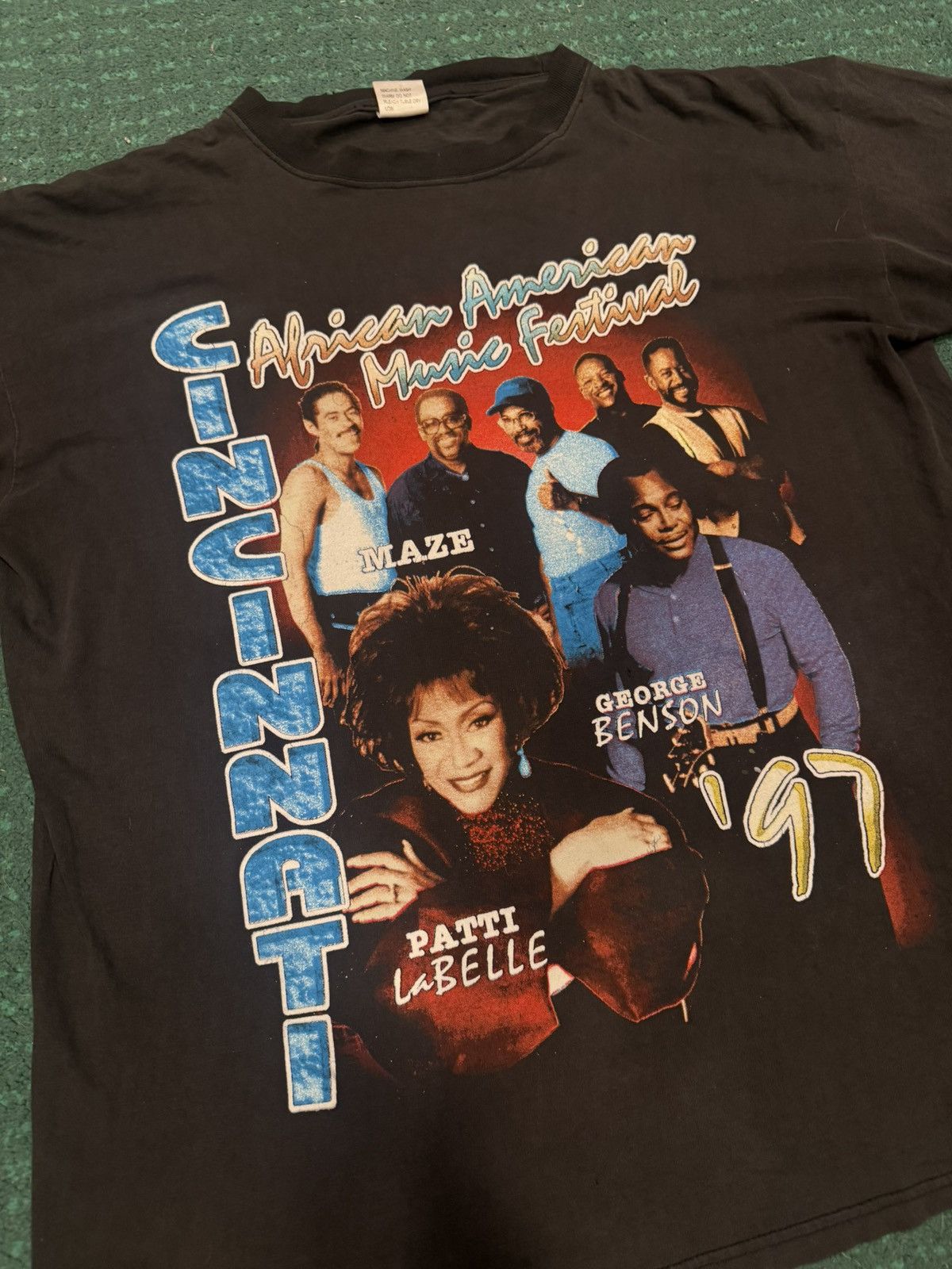 Vintage 90s Raptees Aaliyah at Cincinnati Music Festival Size US XL / EU 56 / 4 - 2 Thumbnail