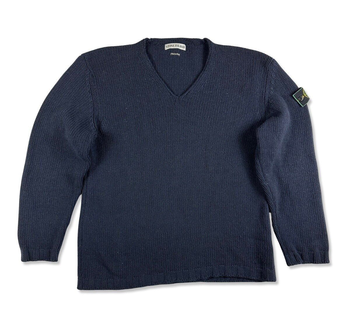 Stone Island Stone island vintage knitwear Size US XL / EU 56 / 4 - 1 Thumbnail