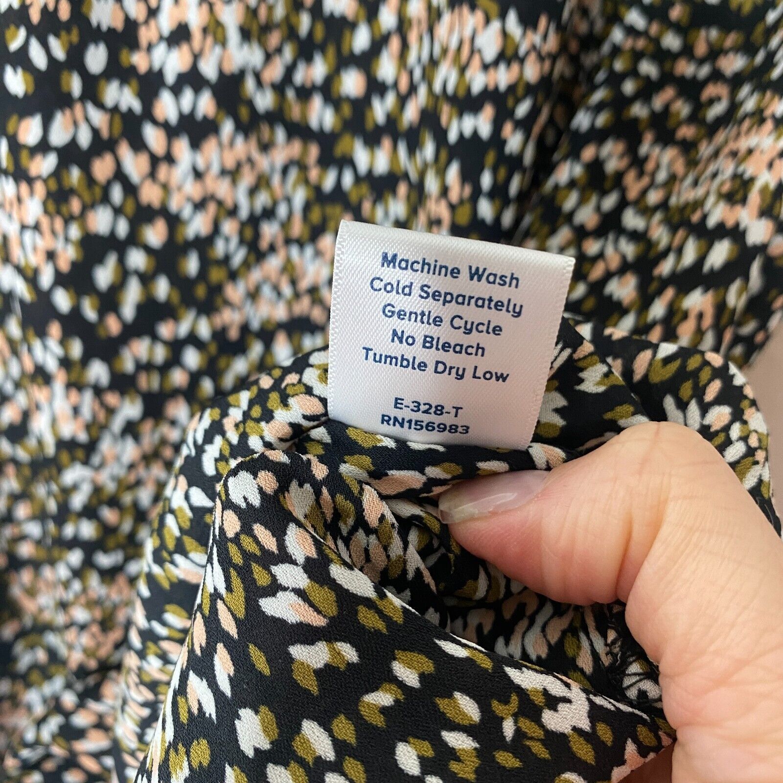 Other Allison Joy Black Multi Print Halter Sleeveless Tank Blouse Size XS / US 0-2 / IT 36-38 - 8 Thumbnail