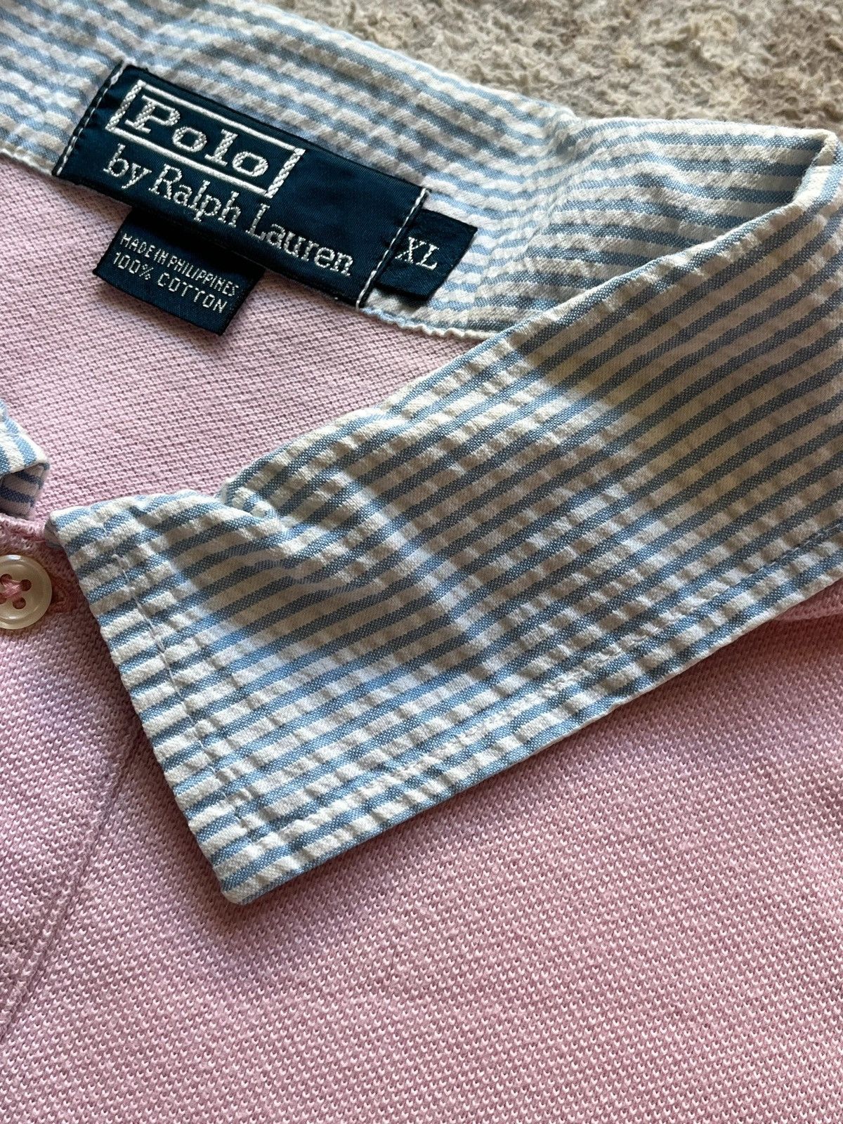 Polo Ralph Lauren Polo Ralph Lauren Small Pony Sz XL Pink Polo Shirt Size US XL / EU 56 / 4 - 6 Thumbnail