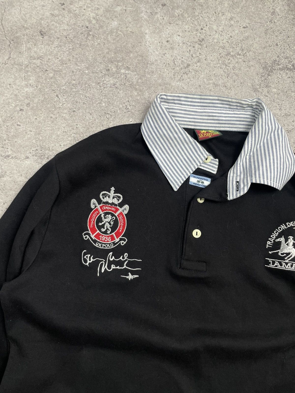 La Martina La Martina longsleeve polo tee t-shirt vintage 90s y2k Size US M / EU 48-50 / 2 - 4 Thumbnail