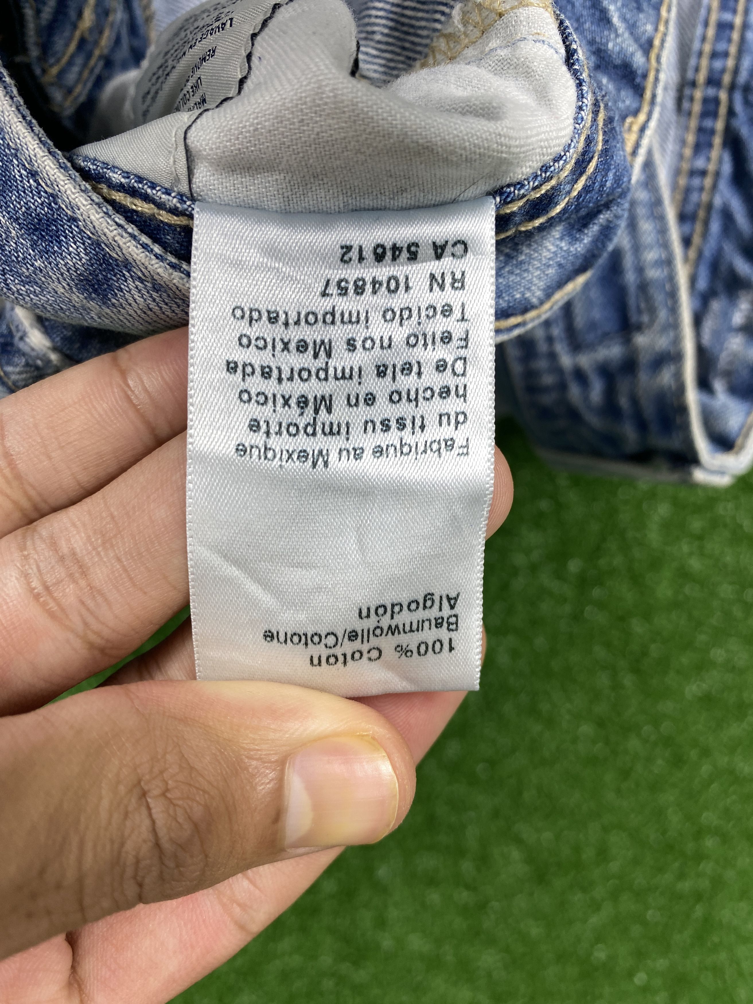 AG Adriano Goldschmied AG Adriano Goldschmied Distressed Jeans CP0029 Size US 34 / EU 50 - 13 Thumbnail