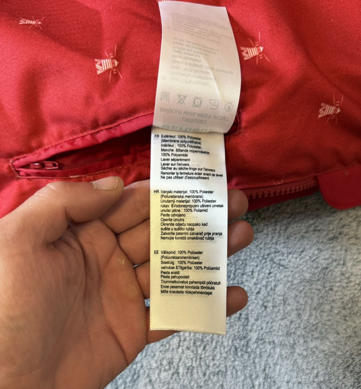 Barbour Barbour Women Parka Waterproof Mainlander Jacket Red Hooded Size XL / US 12-14 / IT 48-50 - 8 Thumbnail