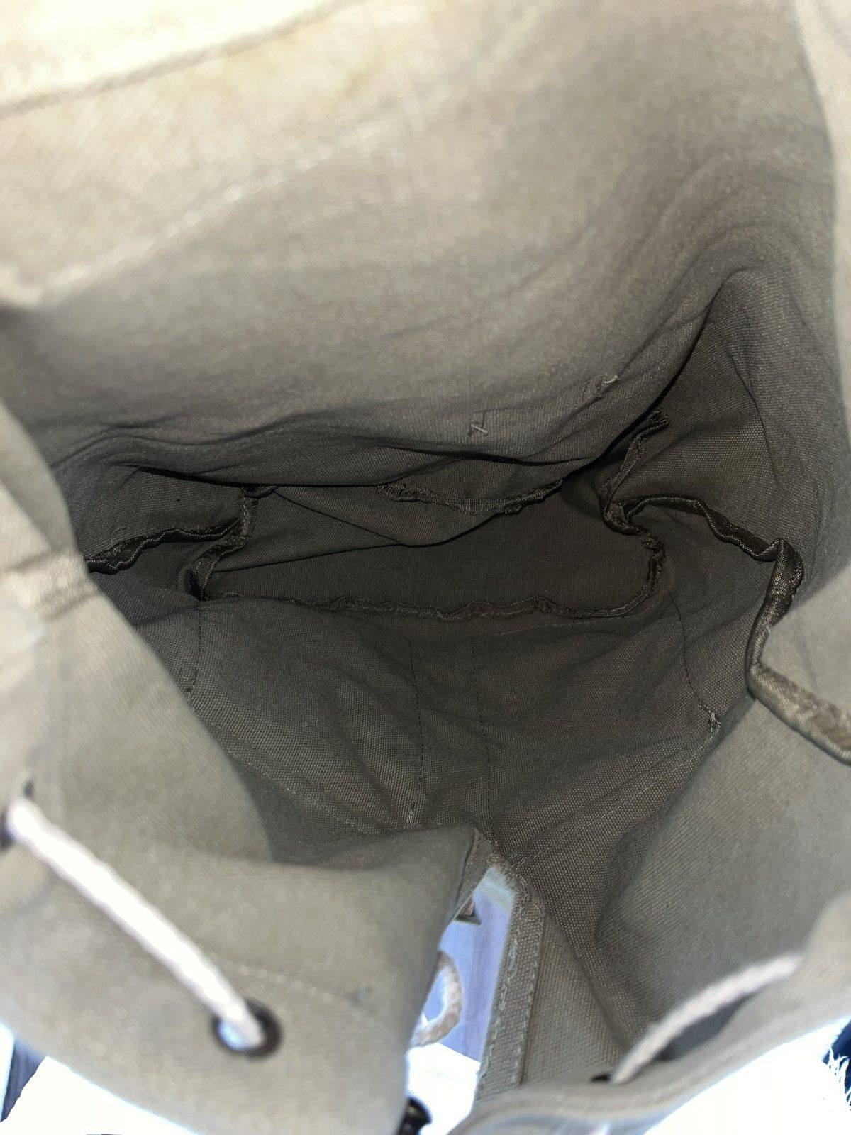 Travis Scott Travis Scott Cactus Jack Canvas Backpack Olive SS21 Size ONE SIZE - 6 Thumbnail