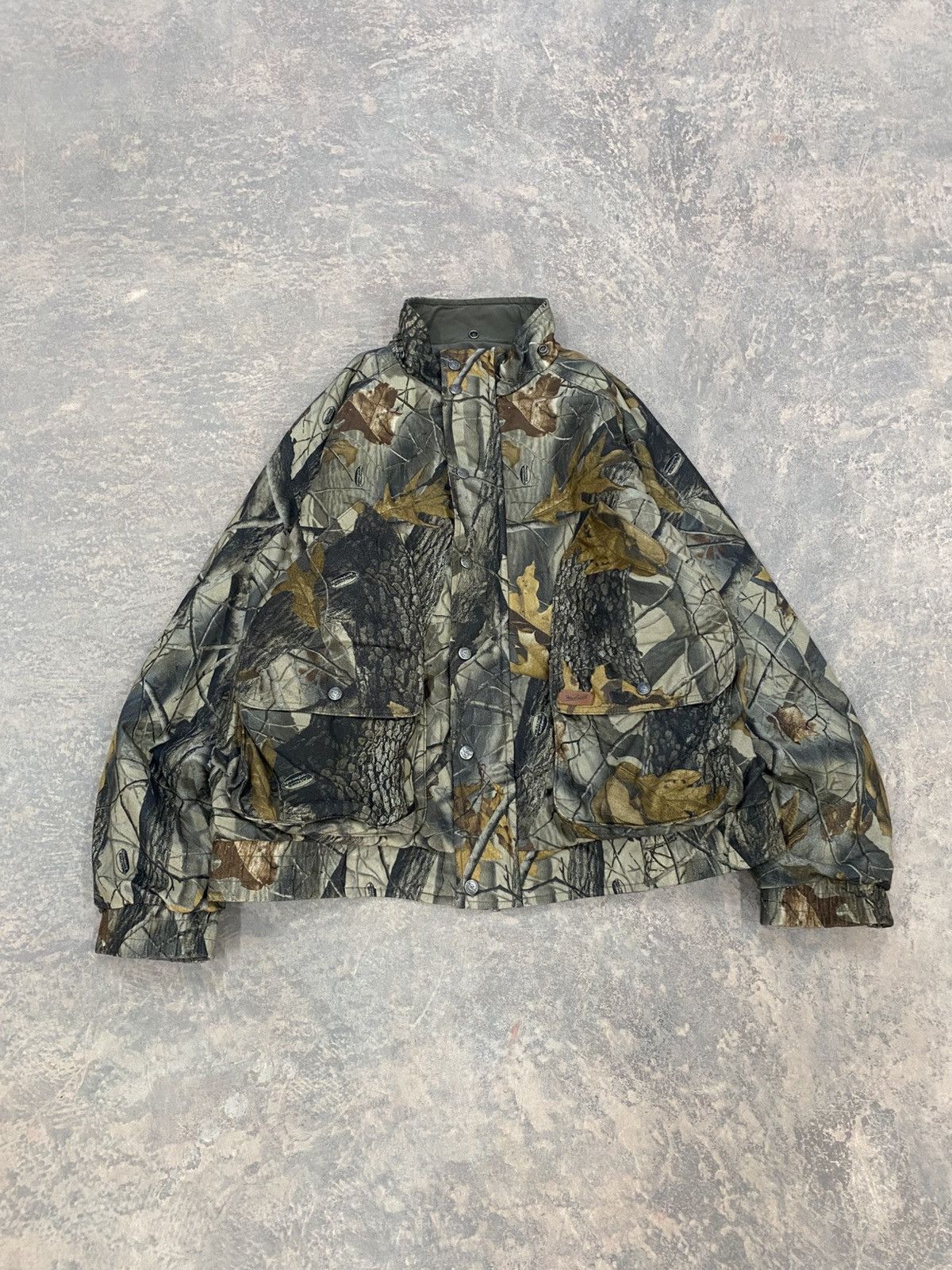 Vintage Woolrich Realtree Hunting Jacket Winter Reversible Size US L / EU 52-54 / 3 - 4 Thumbnail