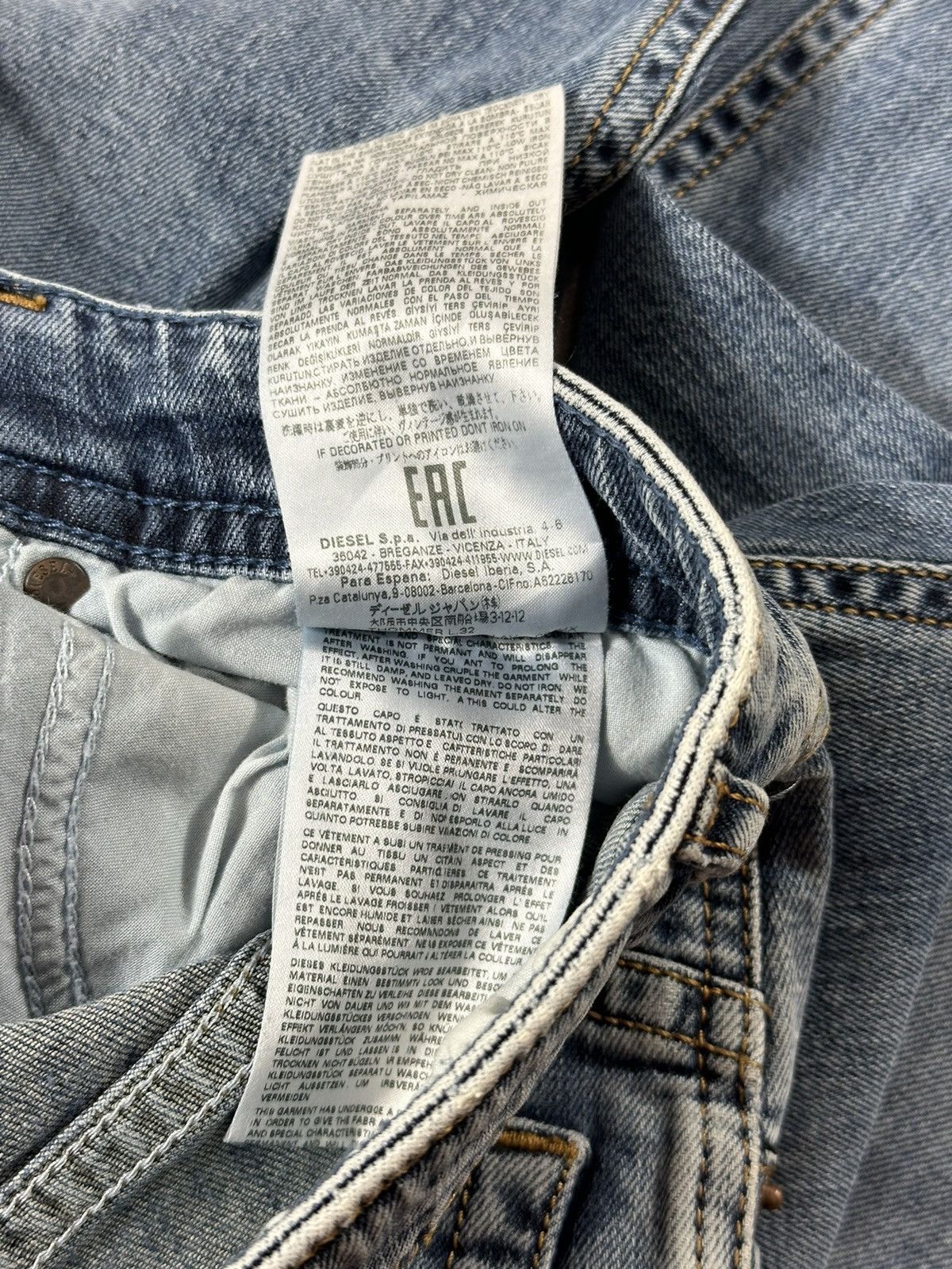 Diesel Diesel Thommer Slim Skinny Denim Jeans Size 30 Size US 30 / EU 46 - 12 Thumbnail