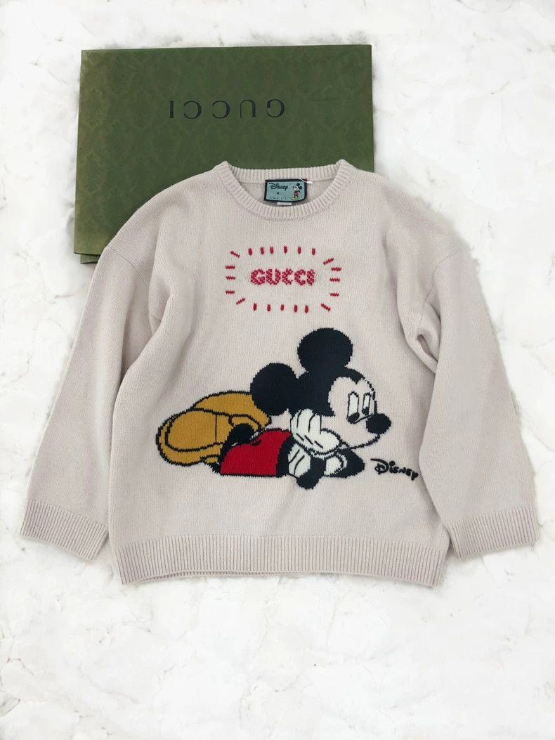 Gucci Gucci Disney Mickey Wool Sweater - dmc Size US L / EU 52-54 / 3 - 1 Thumbnail