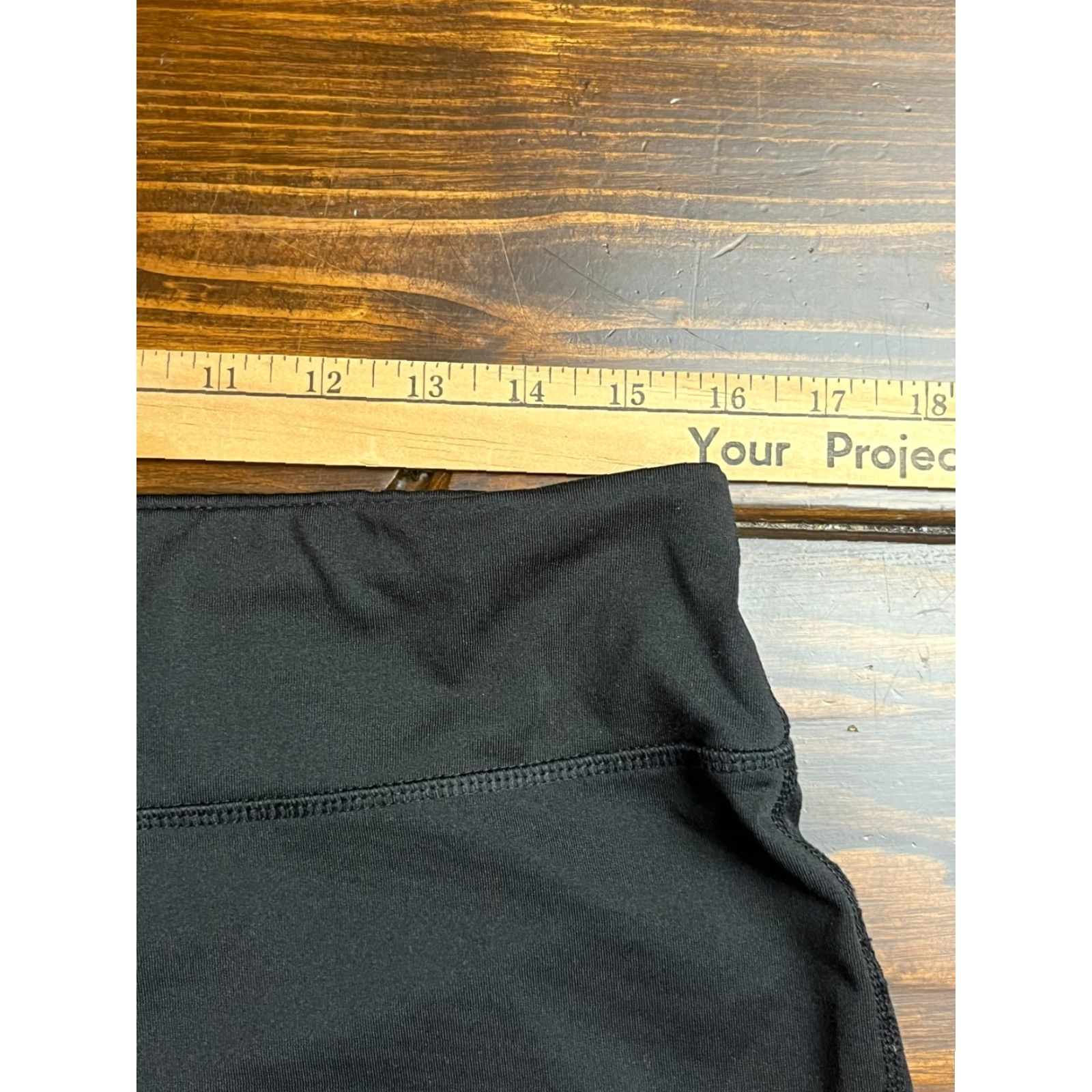 Athletic Works Athletic Works Pants Women L Black Pull On Dri Works Activewear Capri Fit Athletic Womens Regular Size L Pants | Inseam 17.5 | Flat Front | Casual Size 36" / US 14 / IT 50 - 5 Thumbnail