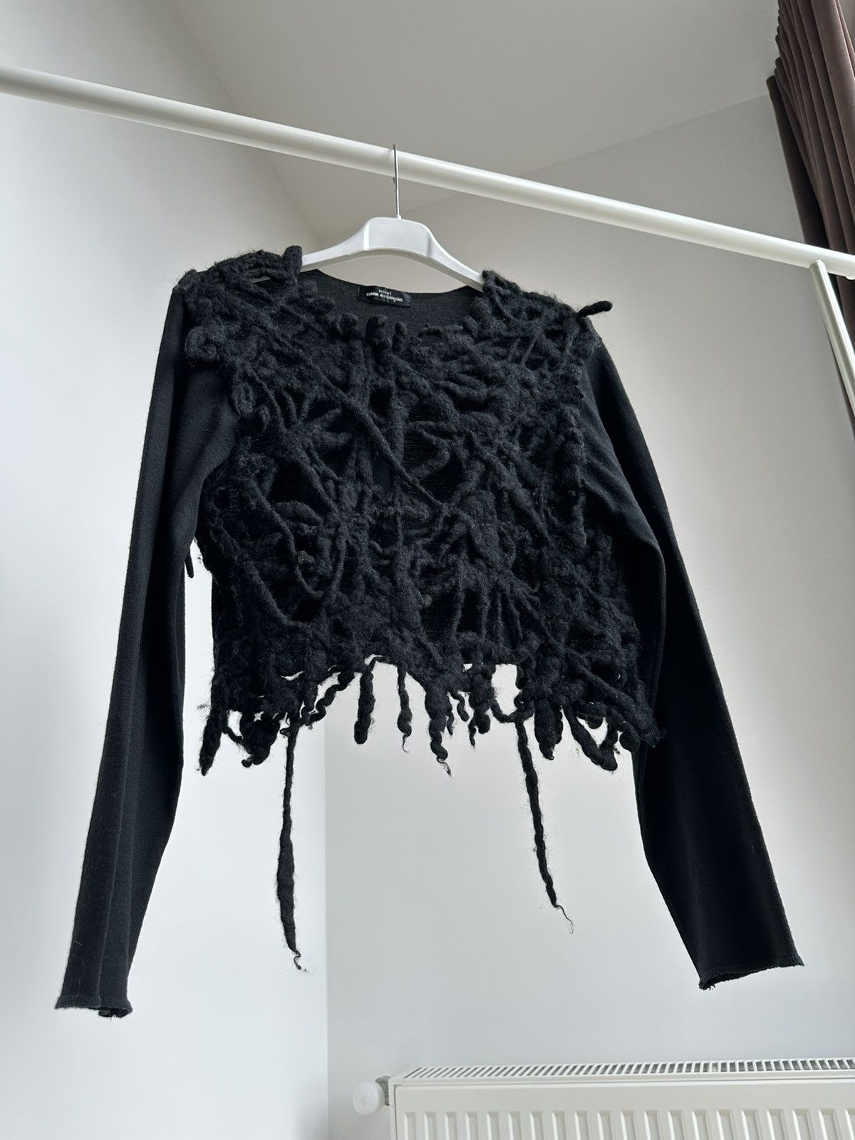 Comme des Garcons Archive Comme Des Garçons tricot 1992 Wool Net Jumper Size S / US 4 / IT 40 - 10 Thumbnail