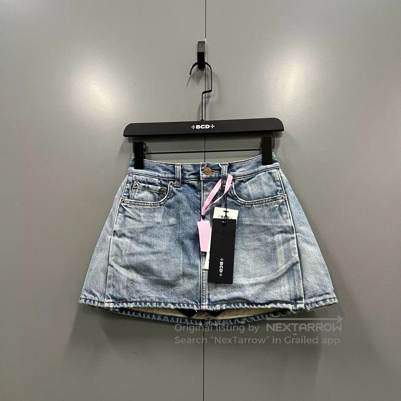Balenciaga balenciaga denim mini skirt size 34. Size 33" - 1 Thumbnail